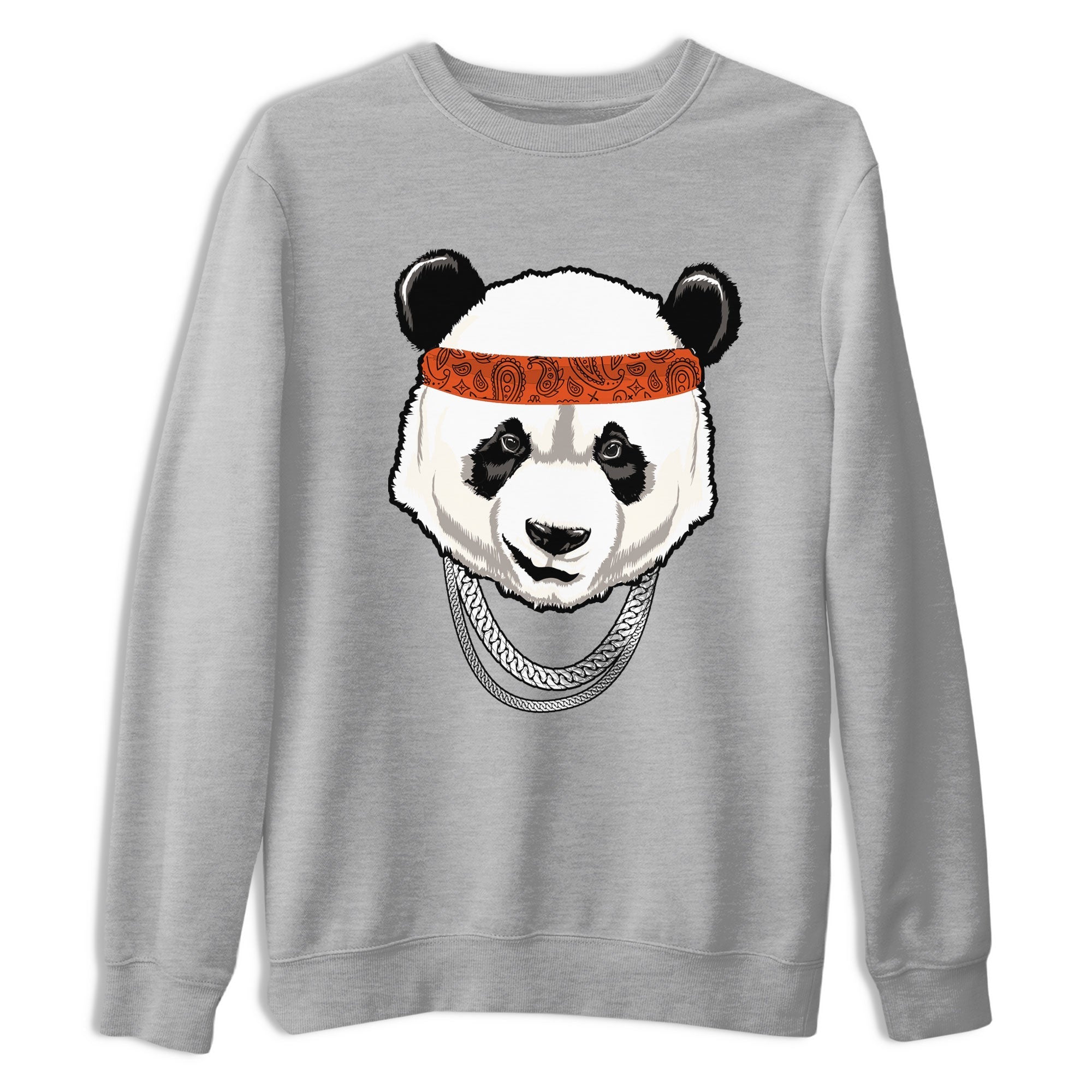 Nike Dunk Low Red Panda shirt to match jordans Gangster Panda sneaker tees Dunk Red Panda Drip Gear Zone Sneaker T-Shirts Crew Neck Casual Fit Heather Grey 2 T-Shirt