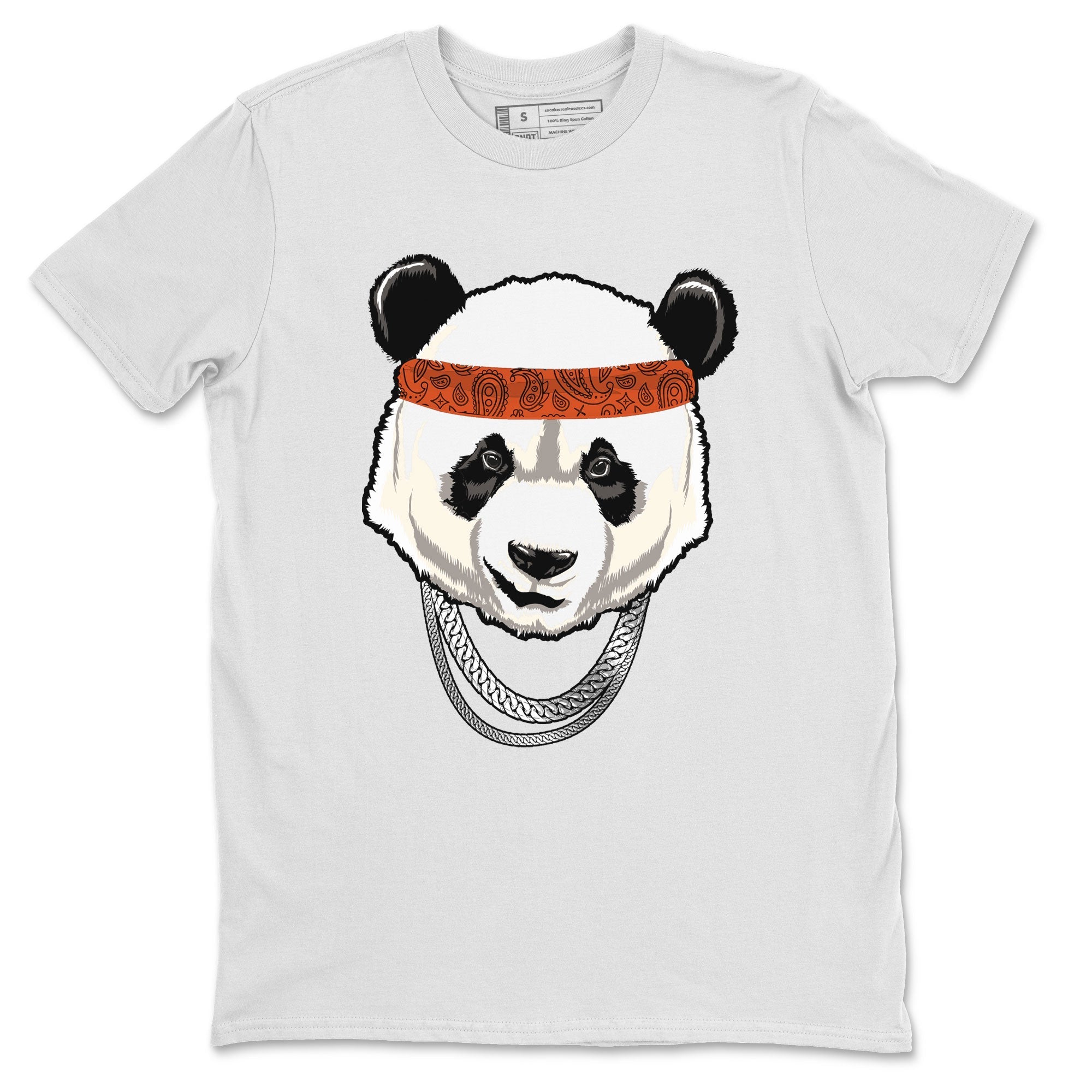 Nike Dunk Low Red Panda shirt to match jordans Gangster Panda sneaker tees Dunk Red Panda Drip Gear Zone Sneaker T-Shirts Crew Neck Casual Fit White 2 T-Shirt