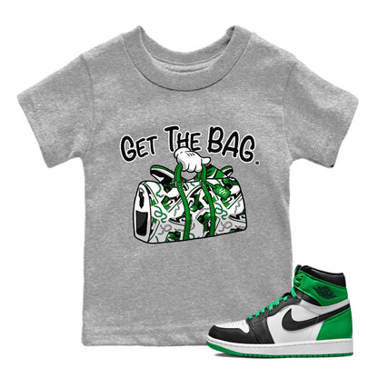 Get The Bag Youth T-Shirt - Air Jordan 1 Celtics