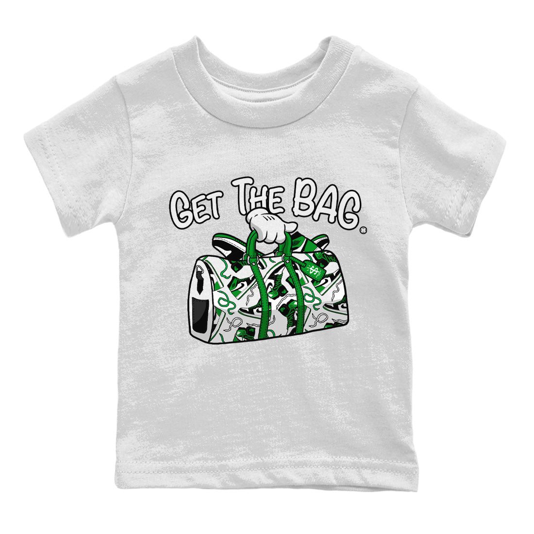 Get The Bag Youth T-Shirt - Air Jordan 1 Celtics