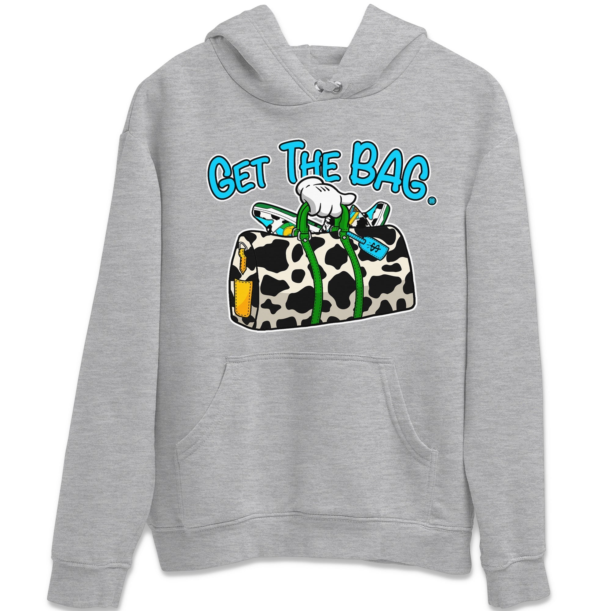 Dunk Chunky Dunky Tee Get The Bag Streetwear Sneaker Shirt Dunk Chunky Dunky Sneaker Release Tees Unisex Shirts Heather Grey 2