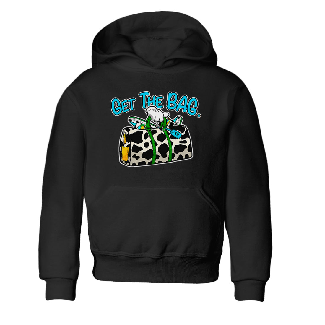Dunk Chunky Dunky Tee Get The Bag Streetwear Sneaker Shirt Dunk Chunky Dunky Sneaker Release Tees Kids Shirts Black 2