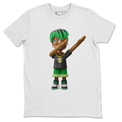 Air Jordan 1 Celtics Sneaker Tees Drip Gear Zone Get'em Boy Sneaker Tees AJ1 High OG Lucky Green Shirt Unisex Shirts White 2
