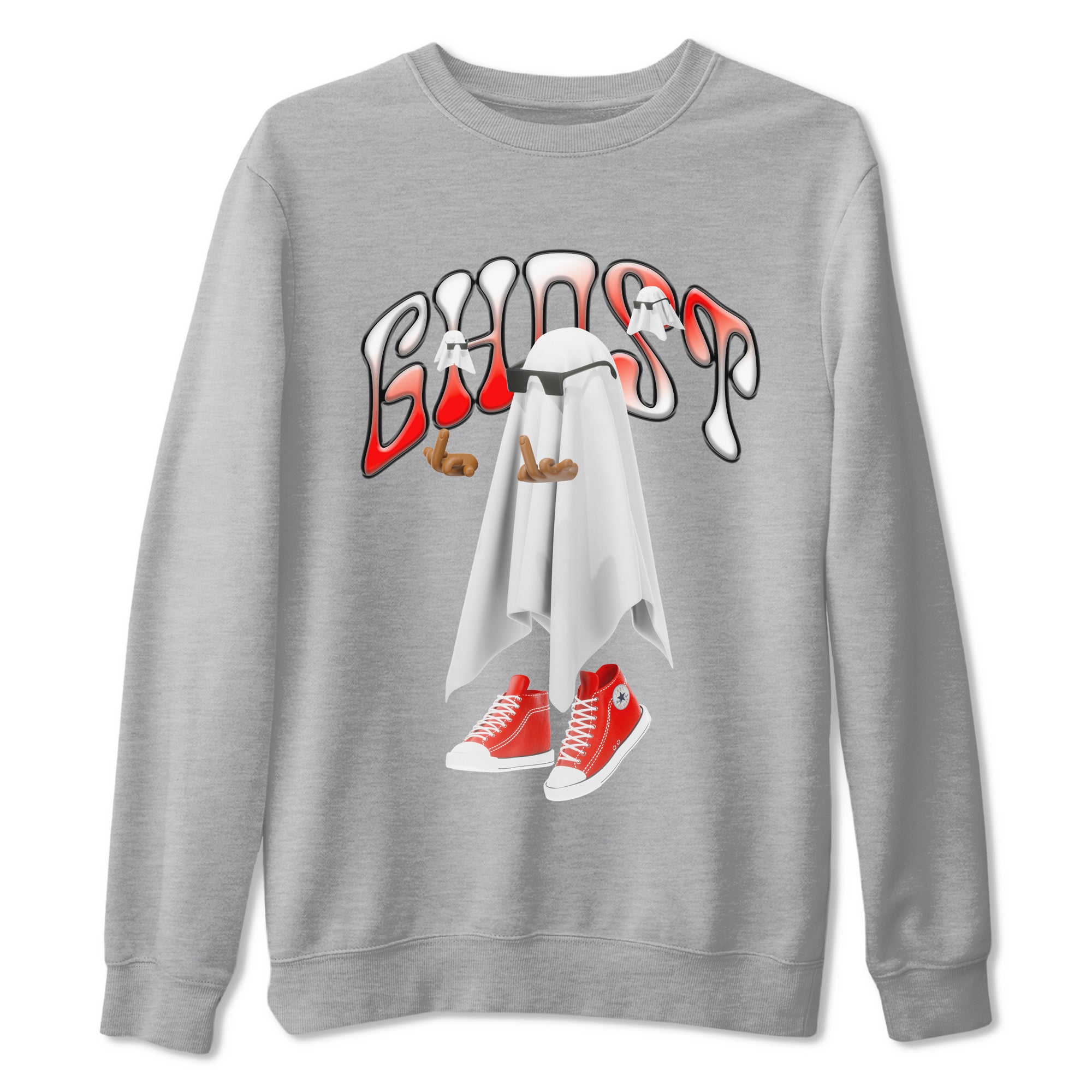 Converse High Top Red shirt to match sneakers Ghost Gang sneaker tees Shoes Match Converse High Top Red Drip Gear Zone Sneaker Tee Unisex Heather Grey 2 T-Shirt
