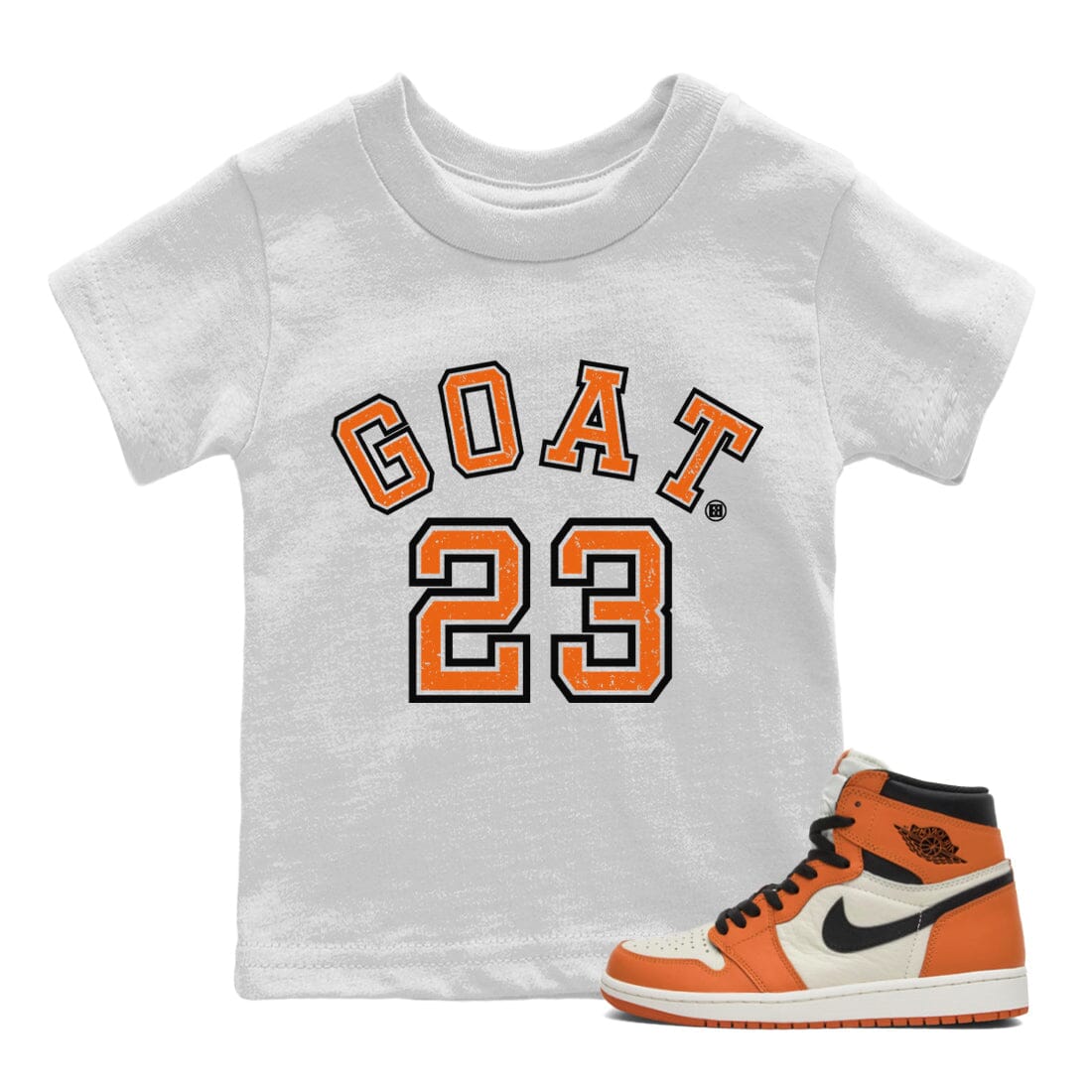 Jordan 1 Shattered Backboard Away Sneaker Matching T-Shirt Goat 23 Sneaker Tees Jordan 1 Shattered Backboard Away Sneaker Release Tees Kids Shirts