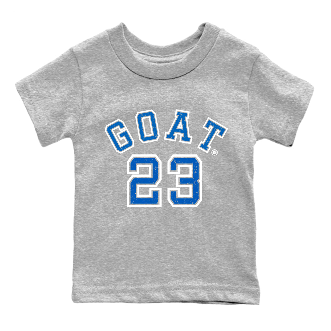 Jordan 1 True Blue Sneaker Matching T-Shirt Goat 23 Sneaker Tees Jordan 1 True Blue Sneaker Release Tees Kids Shirts