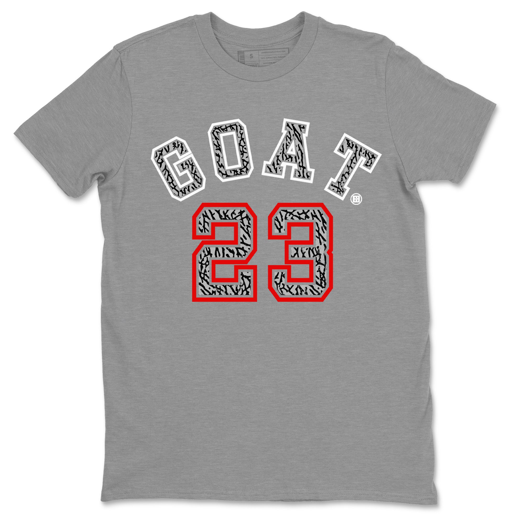 Air Jordan 3 White Cement Shirt To Match Jordans Goat 23 Sneaker Tees Air Jordan 3 Retro White Cement Drip Gear Zone Sneaker Matching Clothing Unisex Shirts Heather Grey 2