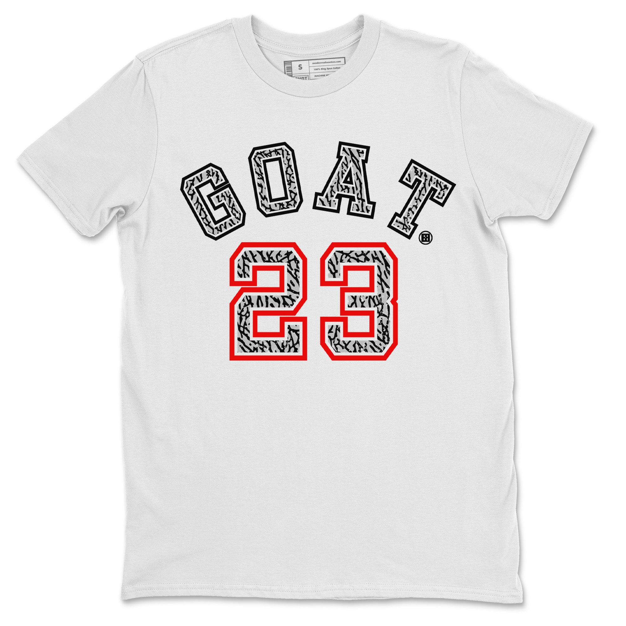 Air Jordan 3 White Cement Shirt To Match Jordans Goat 23 Sneaker Tees Air Jordan 3 Retro White Cement Drip Gear Zone Sneaker Matching Clothing Unisex Shirts White 2