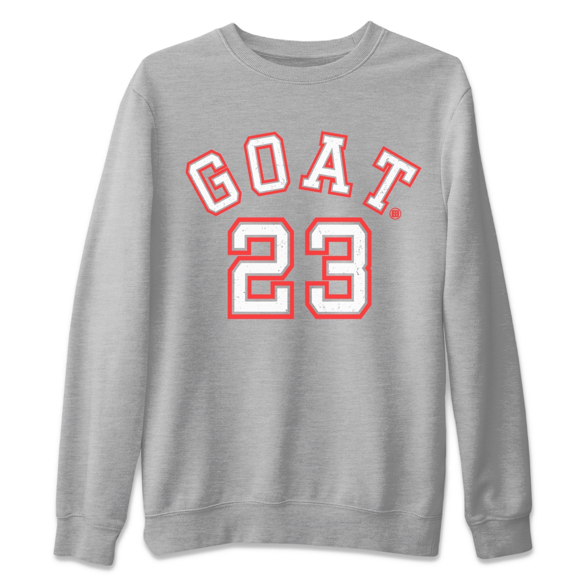 Air Jordan 7 White Infrared Sneaker Match Tees Goat 23 Streetwear Sneaker Shirt 7s White Infrared Drip Gear Zone Sneaker Matching Clothing Unisex Shirts Heather Grey 2