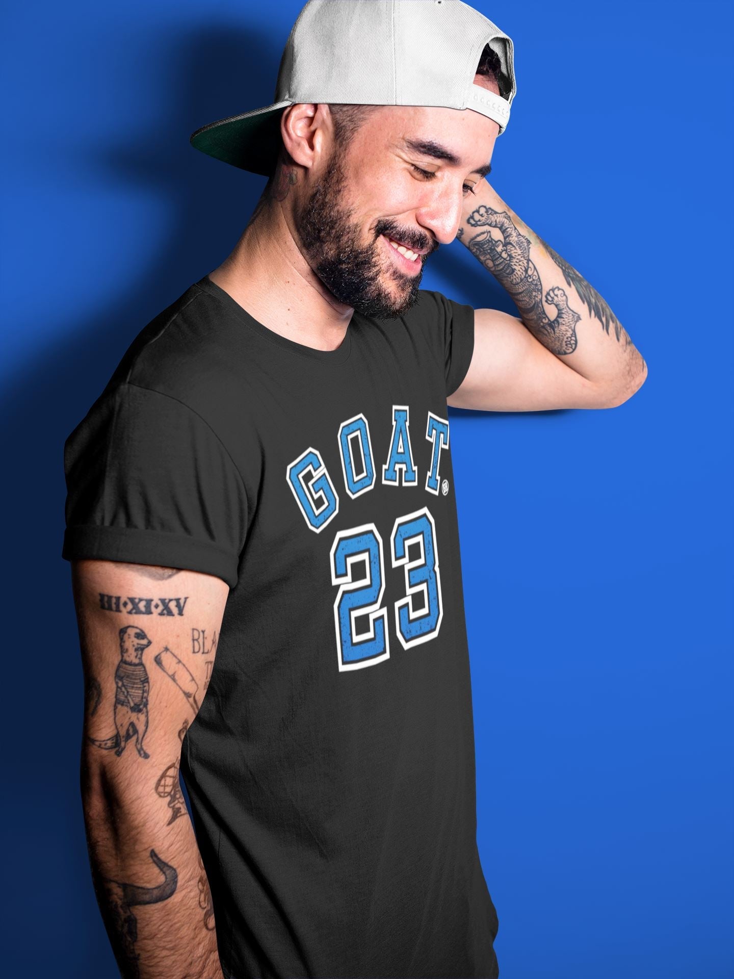 Jordan 1 Dark Marina Blue Sneaker Matching T-Shirt Goat 23 Sneaker Tees Jordan 1 Dark Marina Blue Sneaker Release Tees Crew Neck Tees