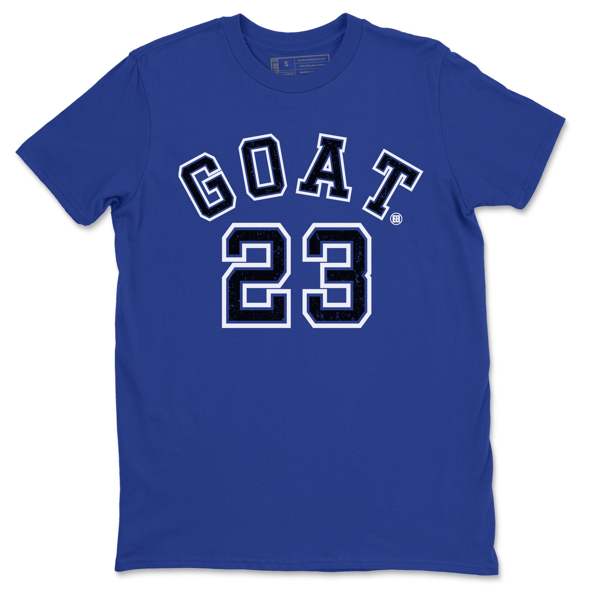 Jordan 1 Dark Marina Blue Sneaker Matching T-Shirt Goat 23 Sneaker Tees Jordan 1 Dark Marina Blue Sneaker Release Tees Crew Neck Tees