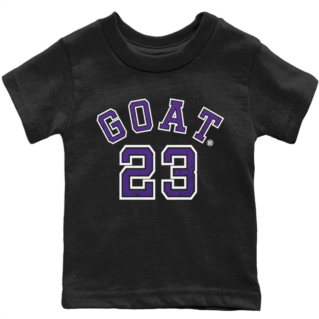 Jordan 13 Court Purple Sneaker Matching T-Shirt Goat 23 Sneaker Tees Jordan 13 Court Purple Sneaker Release Tees Kids Shirts
