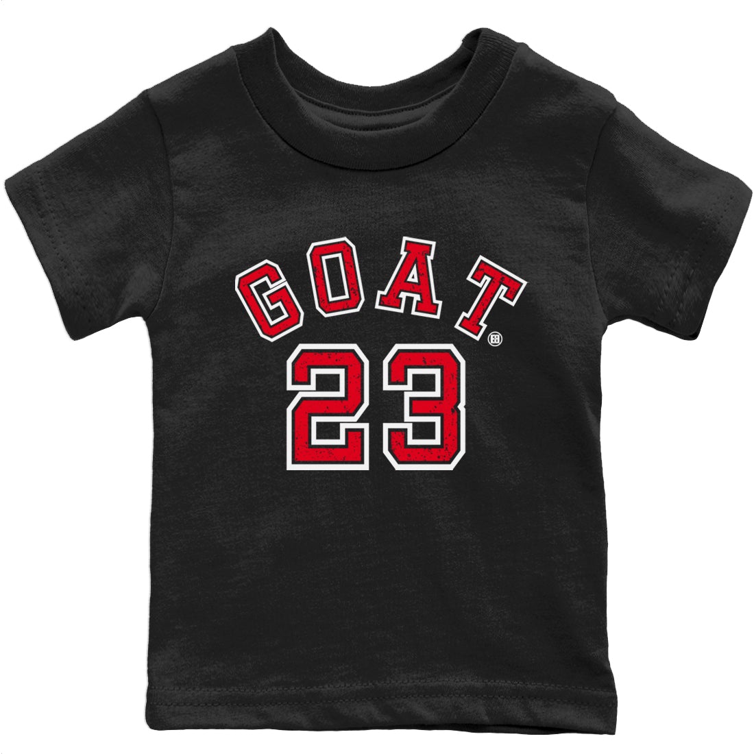 Jordan 4 Red Thunder Sneaker Matching T-Shirt Goat 23 Sneaker Tees Jordan 4 Red Thunder Sneaker Release Tees Kids Shirts