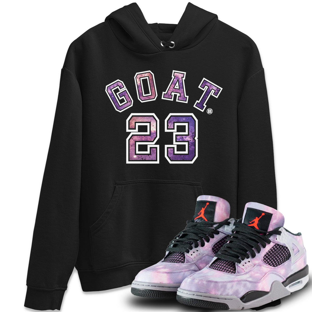 Jordan 4 Zen Master Sneaker Matching T-Shirt Goat 23 Sneaker Tees Jordan 4 Zen Master Sneaker Release Tees Crew Neck Tees