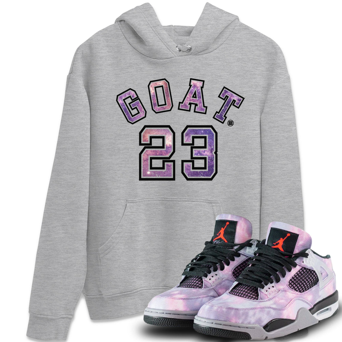 Jordan 4 Zen Master Sneaker Matching T-Shirt Goat 23 Sneaker Tees Jordan 4 Zen Master Sneaker Release Tees Crew Neck Tees