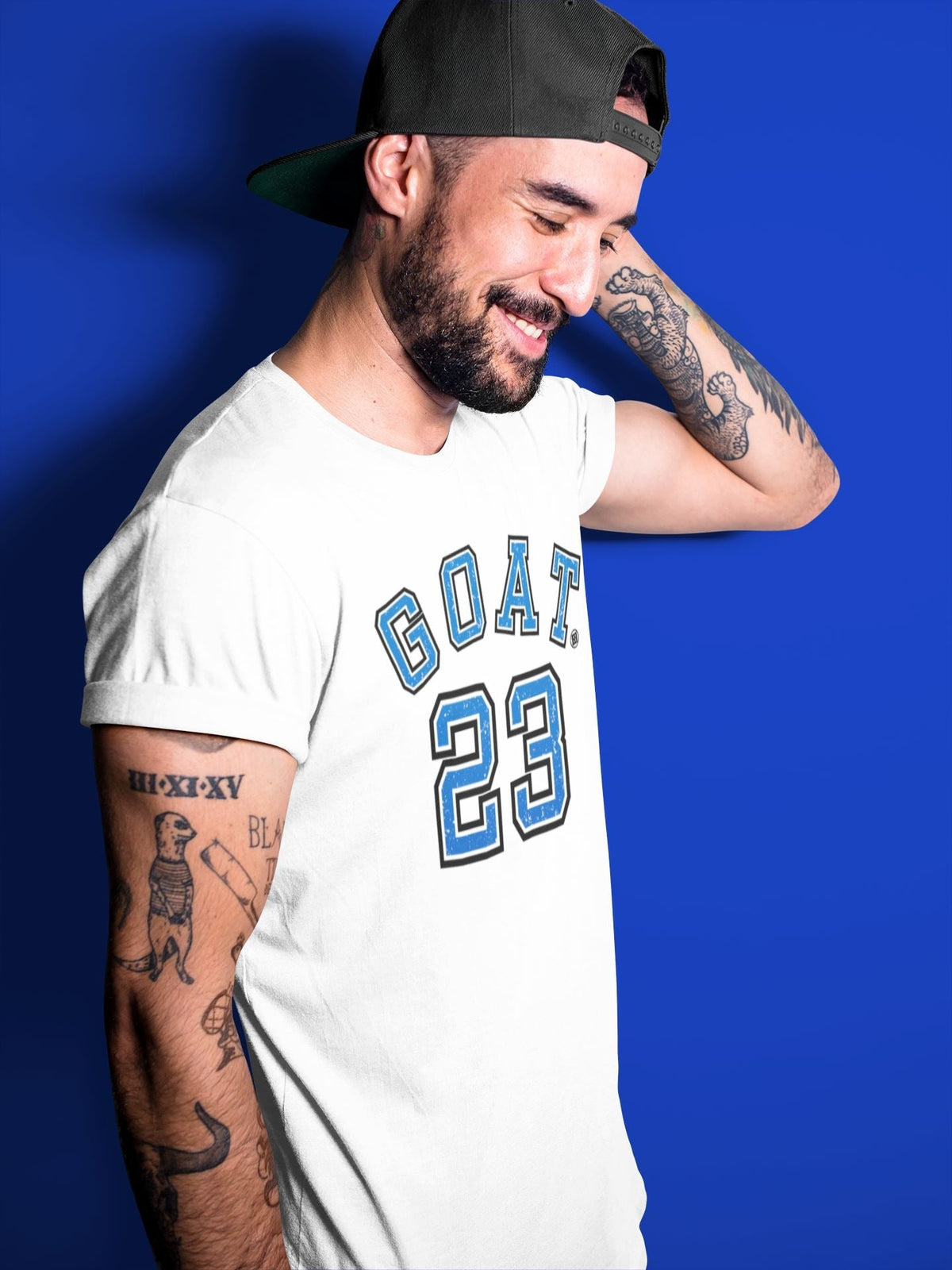 Jordan 5 Racer Blue Sneaker Matching T-Shirt Goat 23 Sneaker Tees Jordan 5 Racer Blue Sneaker Release Tees Crew Neck Tees