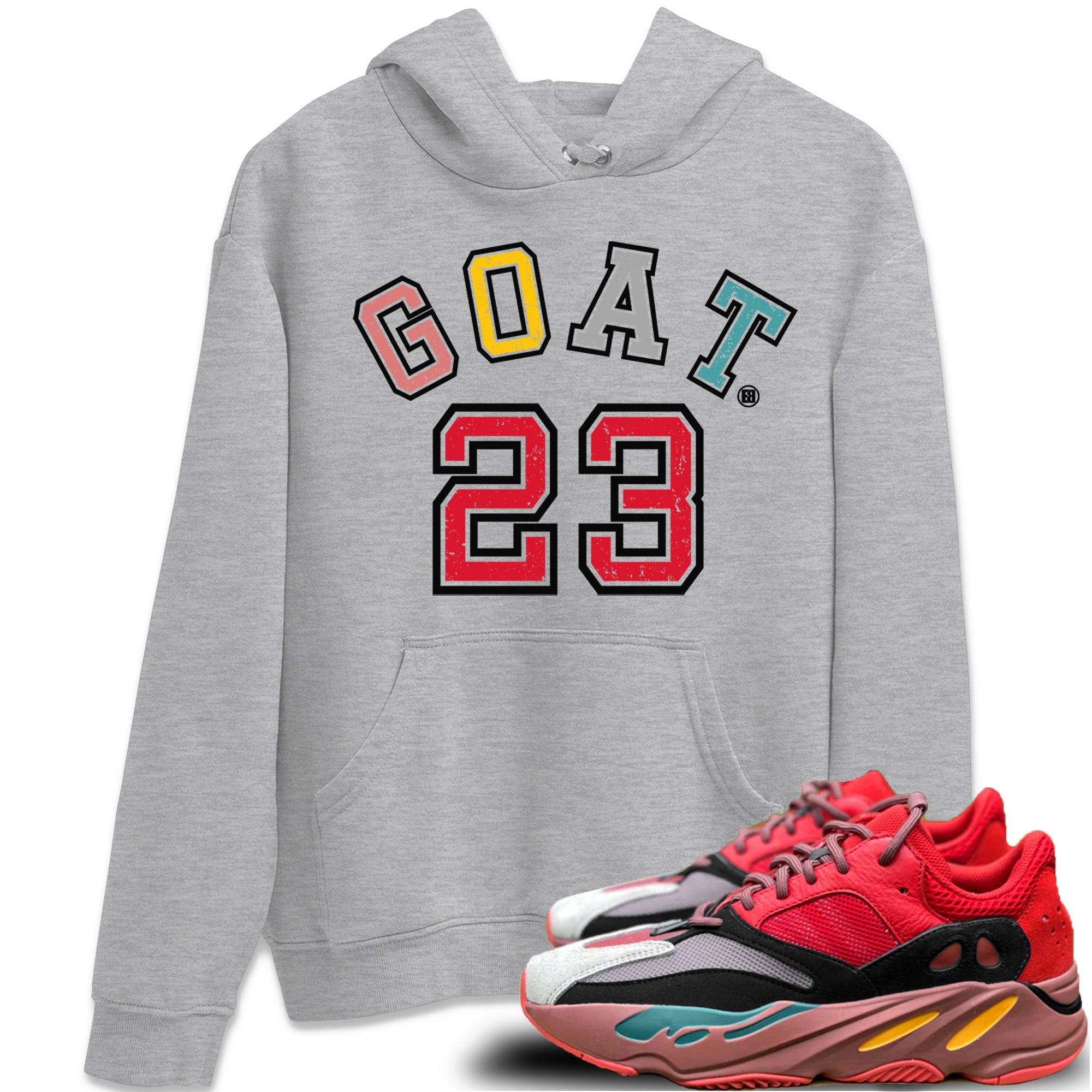 Yeezy 700 Hi-Res Red Shirt To Match Jordans Goat 23 Sneaker Tees Yeezy 700 Hi-Res Red Drip Gear Zone Sneaker Matching Clothing Unisex Shirts