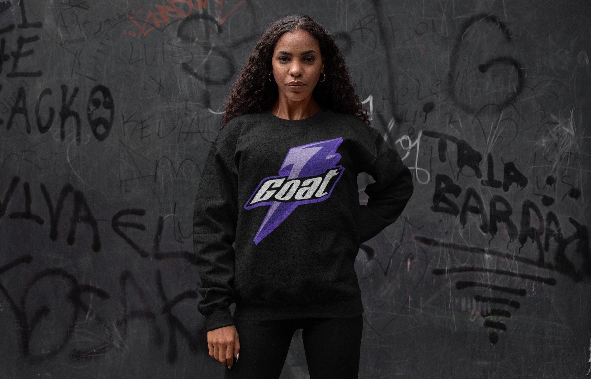 Jordan 1 Court Purple Sneaker Matching T-Shirt Goat Sneaker Tees Jordan 1 Court Purple Sneaker Release Tees Crew Neck Tees