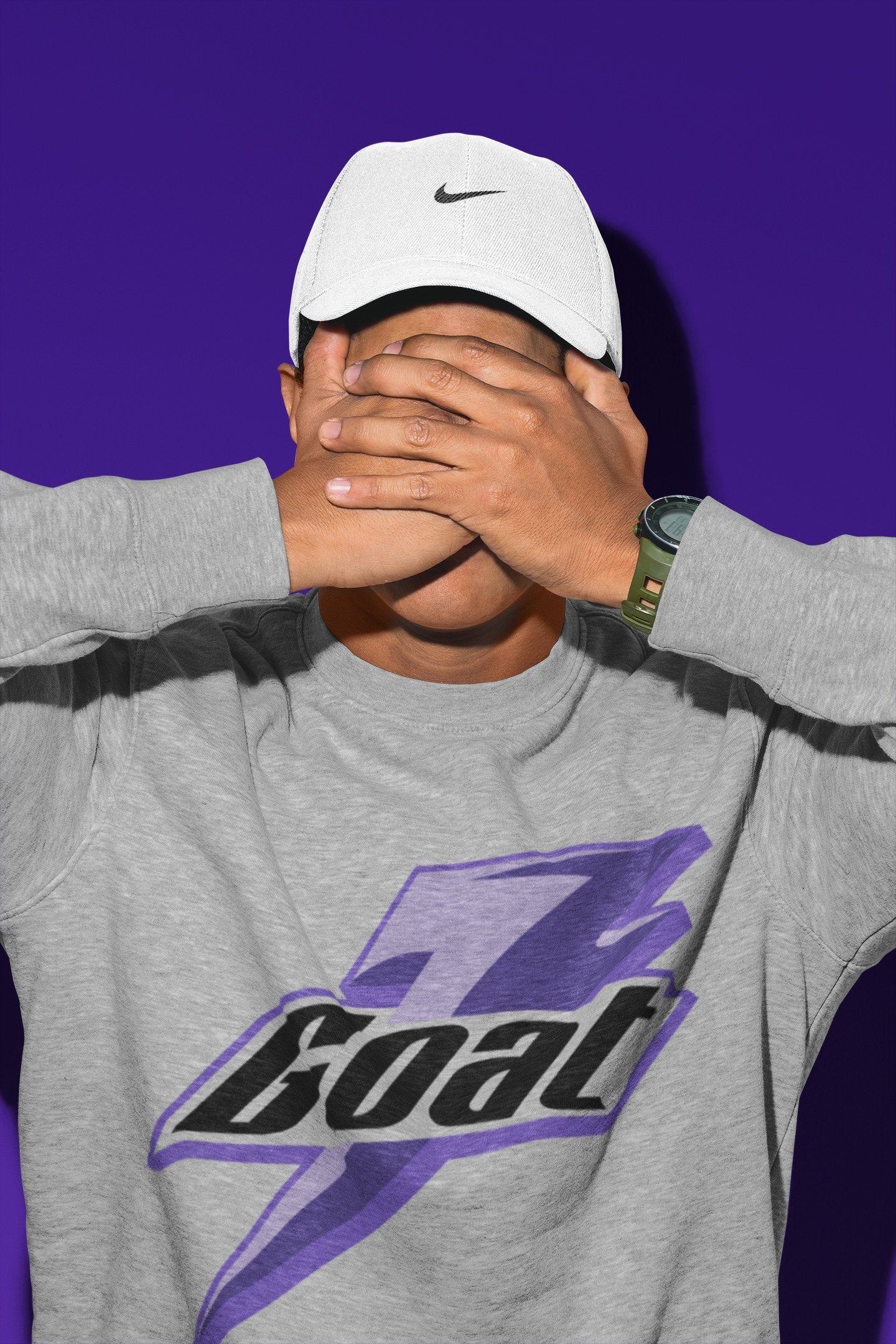 Jordan 1 Court Purple Sneaker Matching T-Shirt Goat Sneaker Tees Jordan 1 Court Purple Sneaker Release Tees Crew Neck Tees