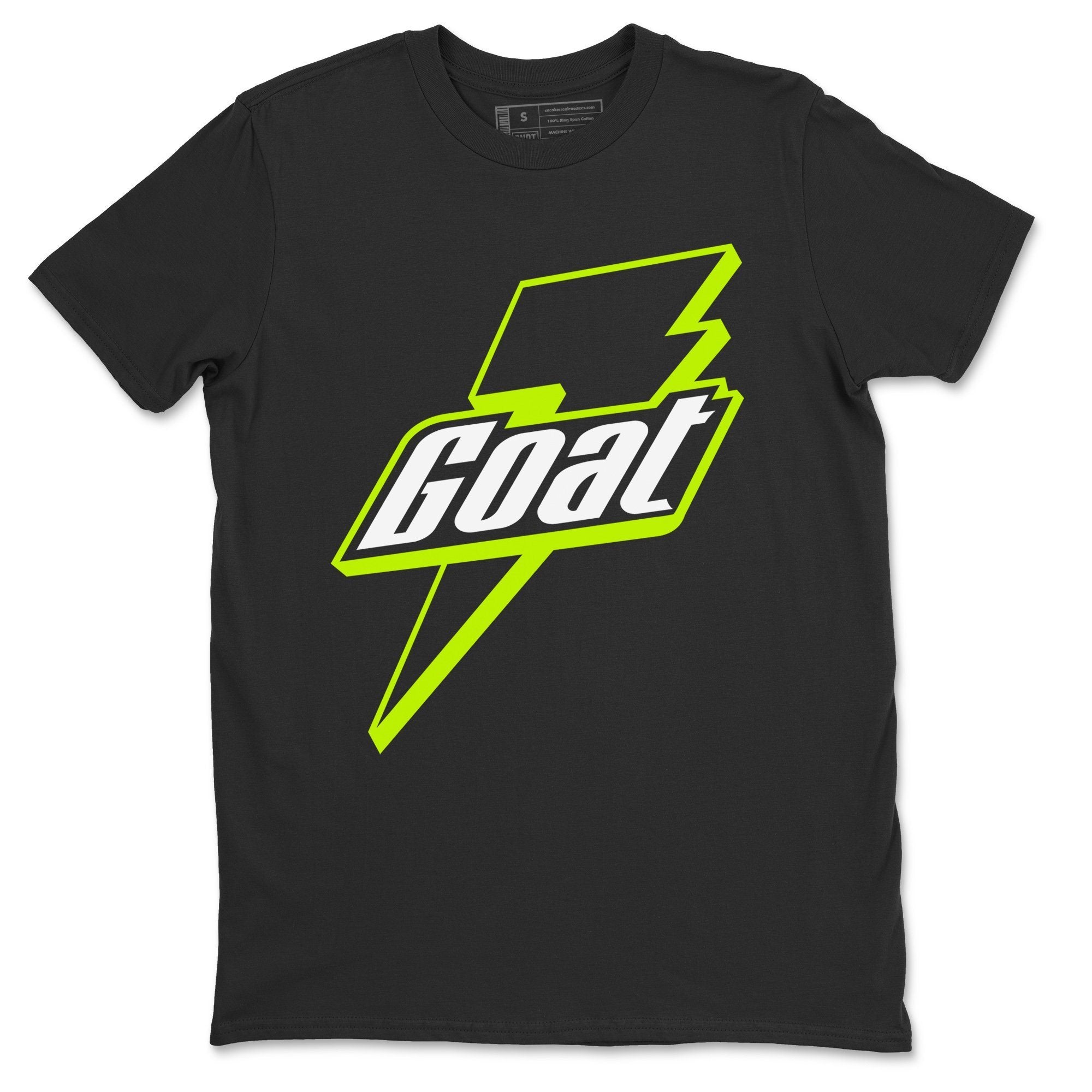 Jordan 6 Electric Green Shirt To Match Jordans Goat Sneaker Tees Jordan 6 Electric Green Drip Gear Zone Sneaker Matching Clothing Unisex Shirts