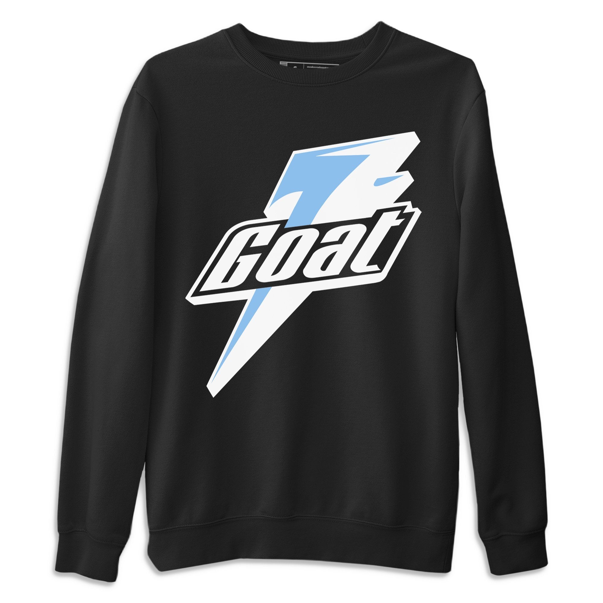 Jordan 1 University Blue Shirt To Match Jordans Goat Sneaker Tees Jordan 1 University Blue Drip Gear Zone Sneaker Matching Clothing Unisex Shirts