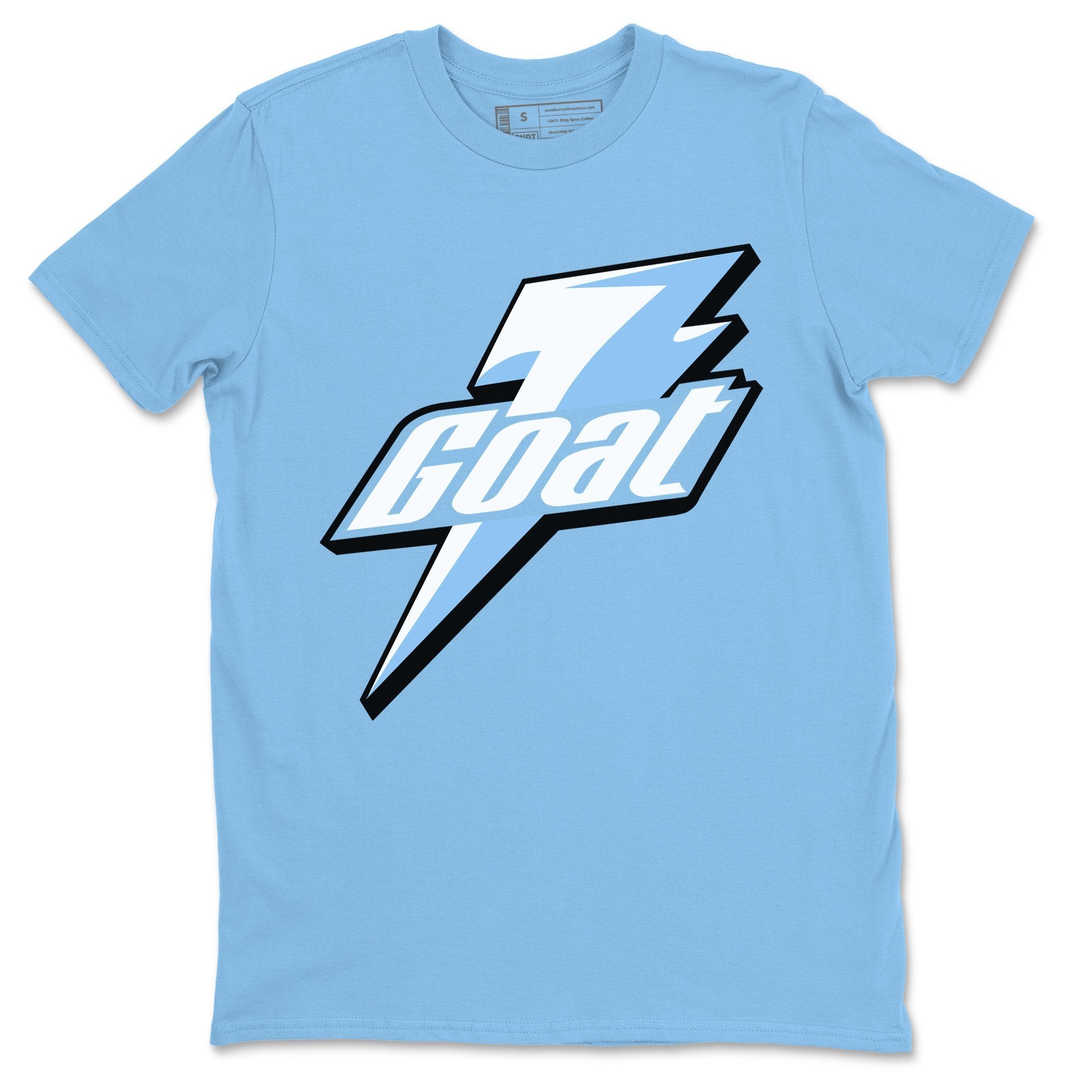 Jordan 1 University Blue Shirt To Match Jordans Goat Sneaker Tees Jordan 1 University Blue Drip Gear Zone Sneaker Matching Clothing Unisex Shirts