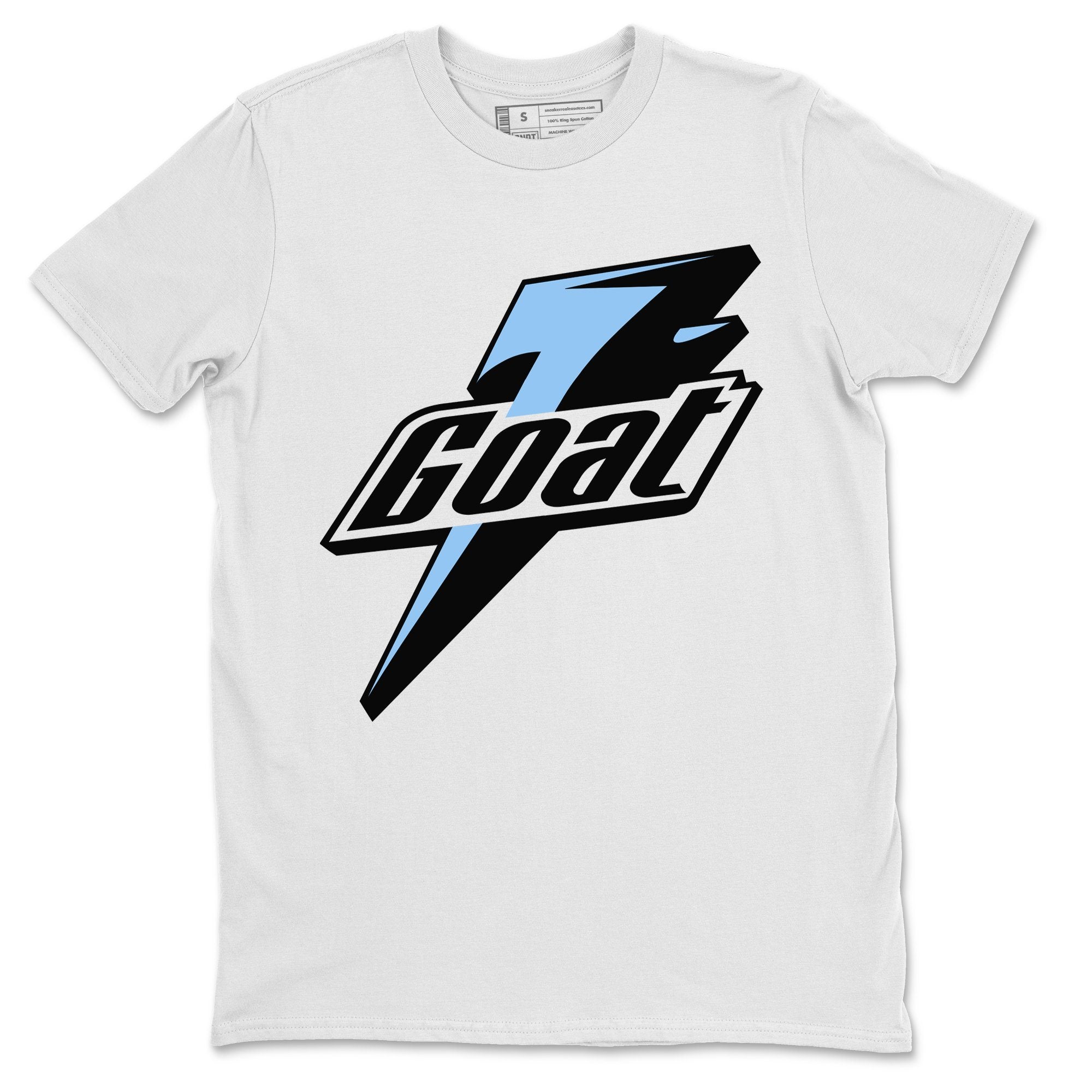 Jordan 1 University Blue Shirt To Match Jordans Goat Sneaker Tees Jordan 1 University Blue Drip Gear Zone Sneaker Matching Clothing Unisex Shirts