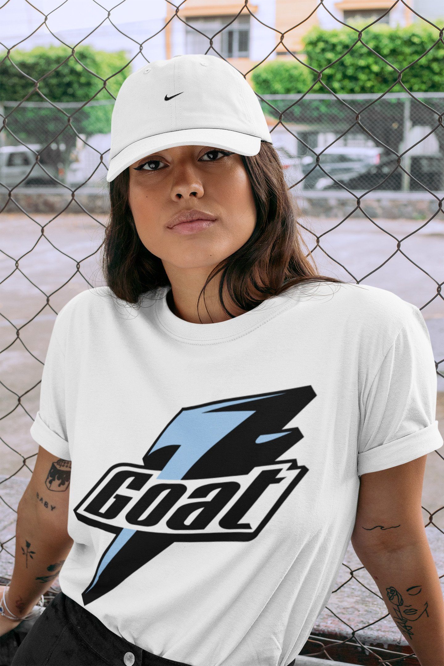 Jordan 1 University Blue Shirt To Match Jordans Goat Sneaker Tees Jordan 1 University Blue Drip Gear Zone Sneaker Matching Clothing Unisex Shirts