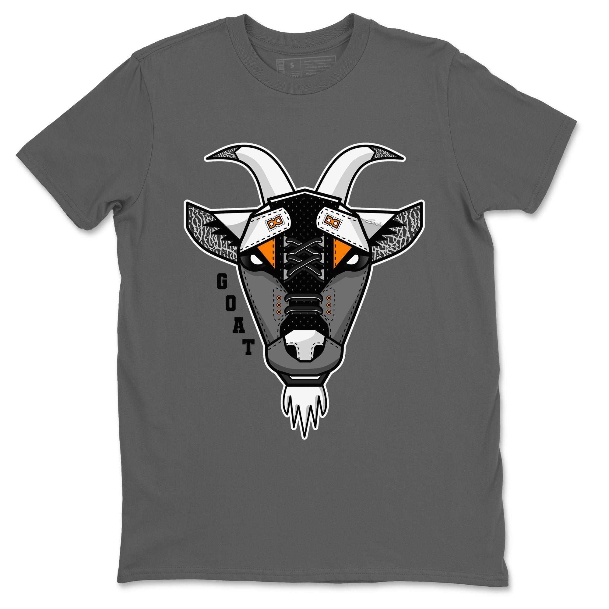 Air Jordan 3 Retro Fear shirt to match jordans Goat Face sneaker tees Air Jordan 3 Fear Drip Gear Zone Sneaker Matching Tee Brand Unisex Sneaker Shirt Cool Grey 2 T-Shirt