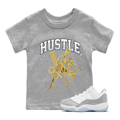 Air Jordan 11 White Cement Gold Hustle Baby and Kids Sneaker Tees Air Jordan 11 Cement Grey Kids Sneaker Tees Size Chart