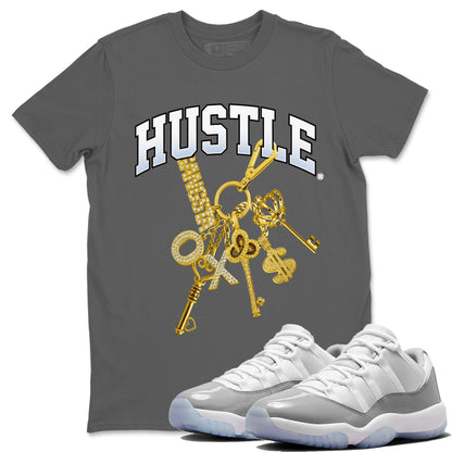 Air Jordan 11 White Cement Gold Hustle Crew Neck Sneaker Tees Air Jordan 11 Cement Grey Sneaker T-Shirts Washing and Care Tip