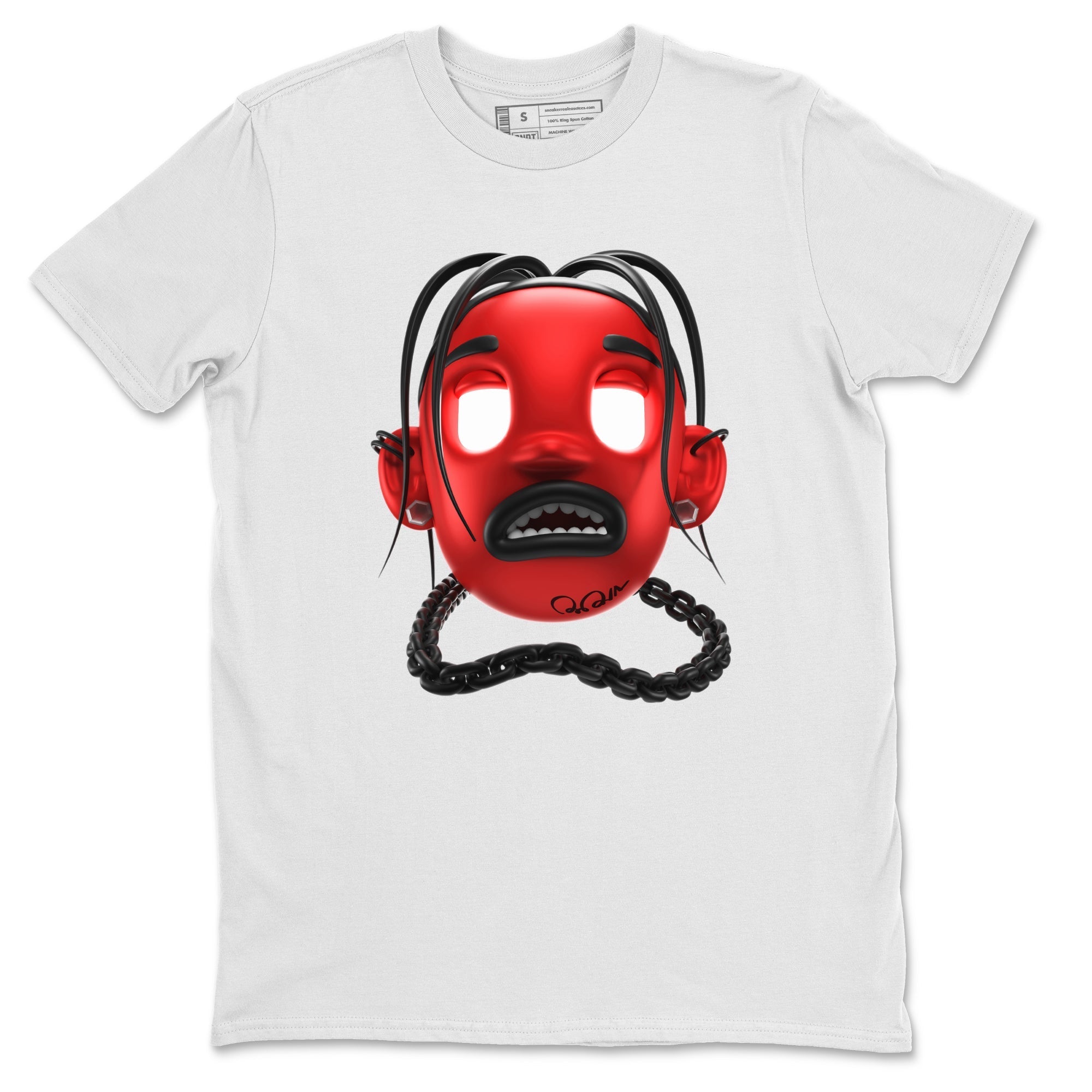 Air Jordan 1 Satin Bred Sneaker Match Tees Goosebumps Boy Sneaker Tees AJ1 Satin Bred Sneaker Release Tees Unisex Shirts White 2