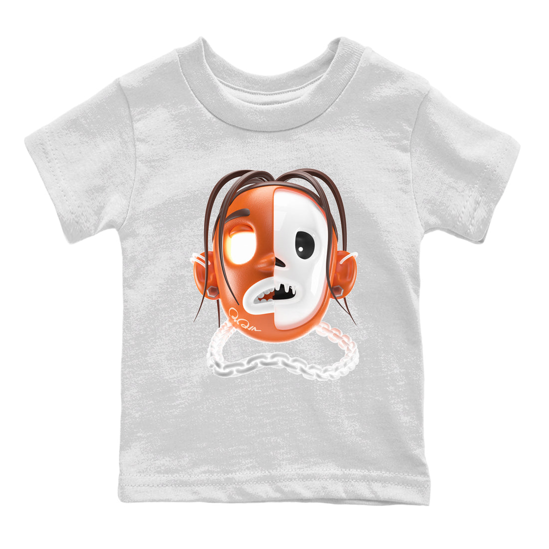 Air Jordan 1 Starfish shirt to match jordans Goosebumps Boy Streetwear Sneaker Shirt AJ1Starfish Drip Gear Zone Sneaker Matching Clothing Baby Toddler White 2 T-Shirt Halloween Custumes
