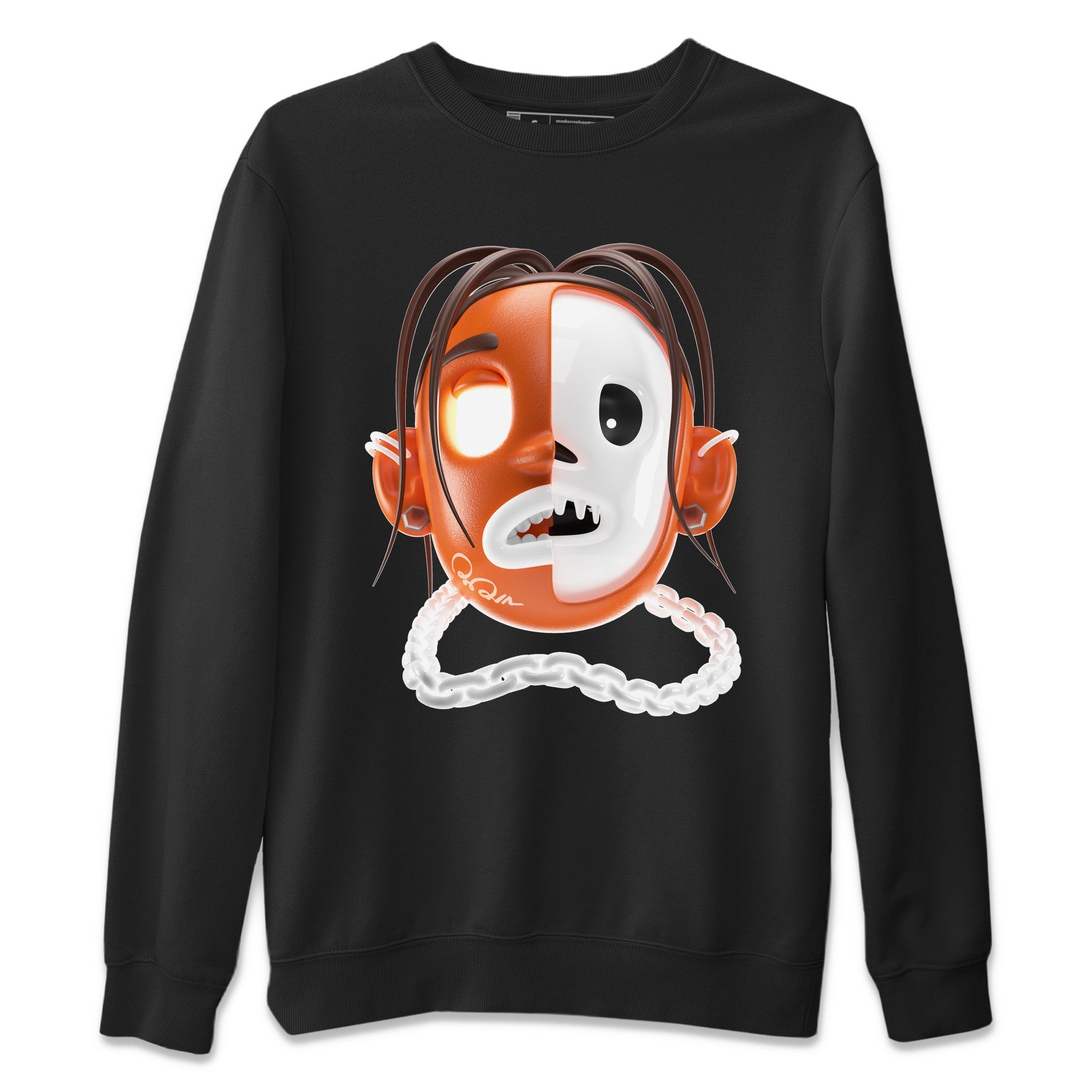 Air Jordan 1 Starfish shirt to match jordans Goosebumps Boy Streetwear Sneaker Shirt AJ1Starfish Drip Gear Zone Sneaker Matching Clothing Unisex Black 2 T-Shirt Halloween Custumes