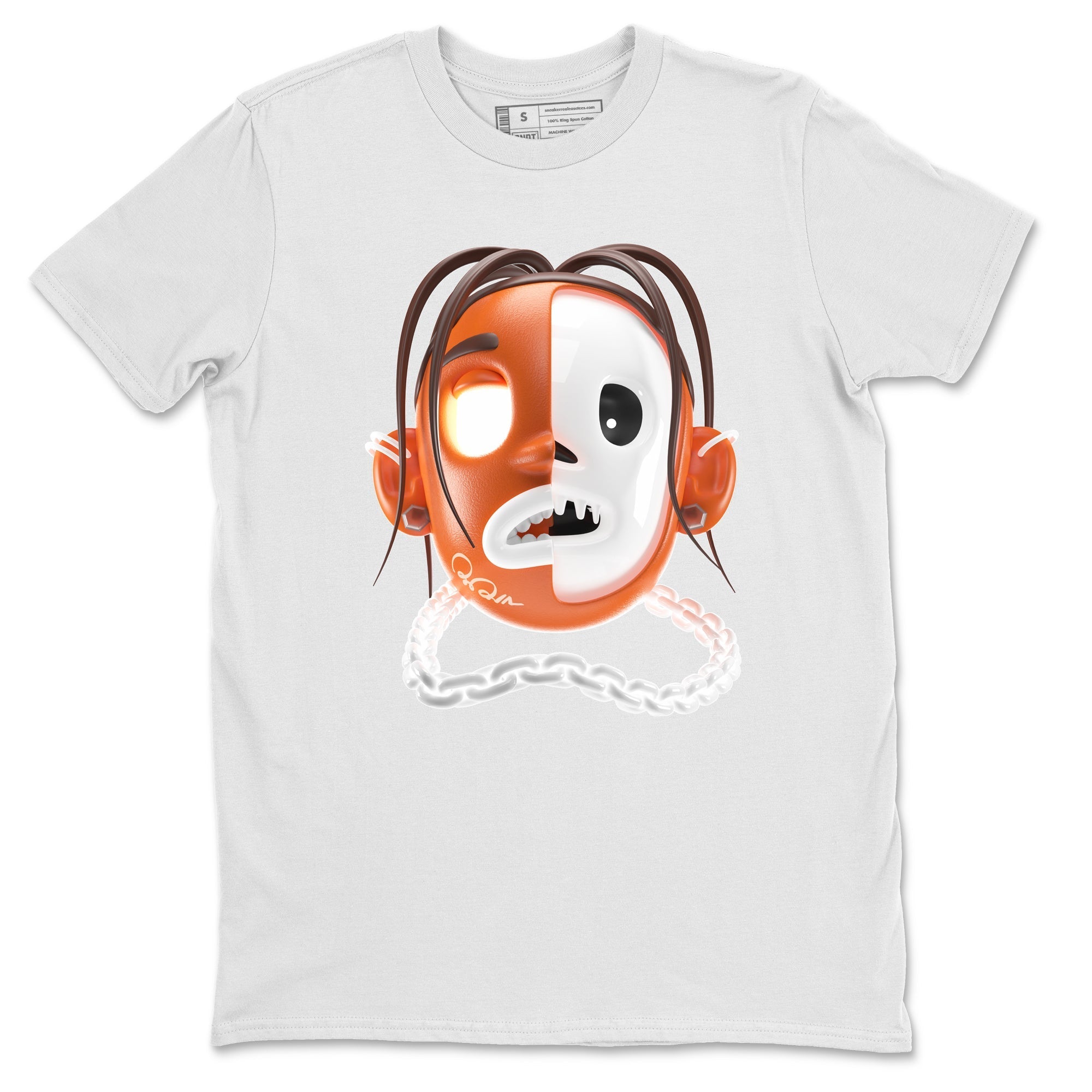 Air Jordan 1 Starfish shirt to match jordans Goosebumps Boy Streetwear Sneaker Shirt AJ1Starfish Drip Gear Zone Sneaker Matching Clothing Unisex White 2 T-Shirt Halloween Custumes