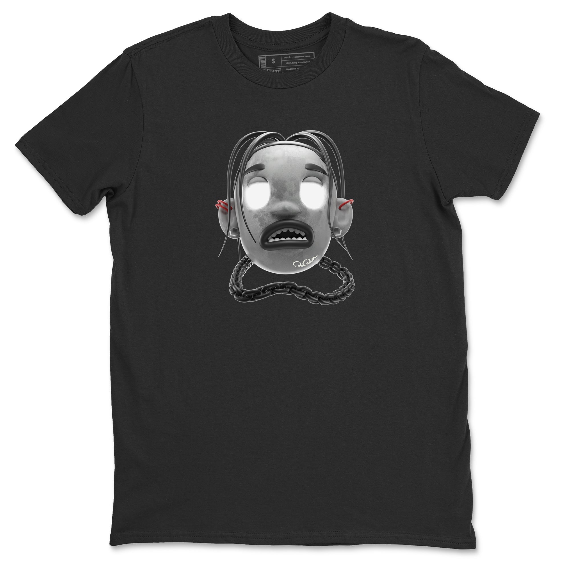 Air Jordan 1 Washed Heritage Sneaker Match Tees Goosebumps Boy Sneaker Tees AJ1 Washed Heritage Sneaker Release Tees Unisex Shirts Black 2