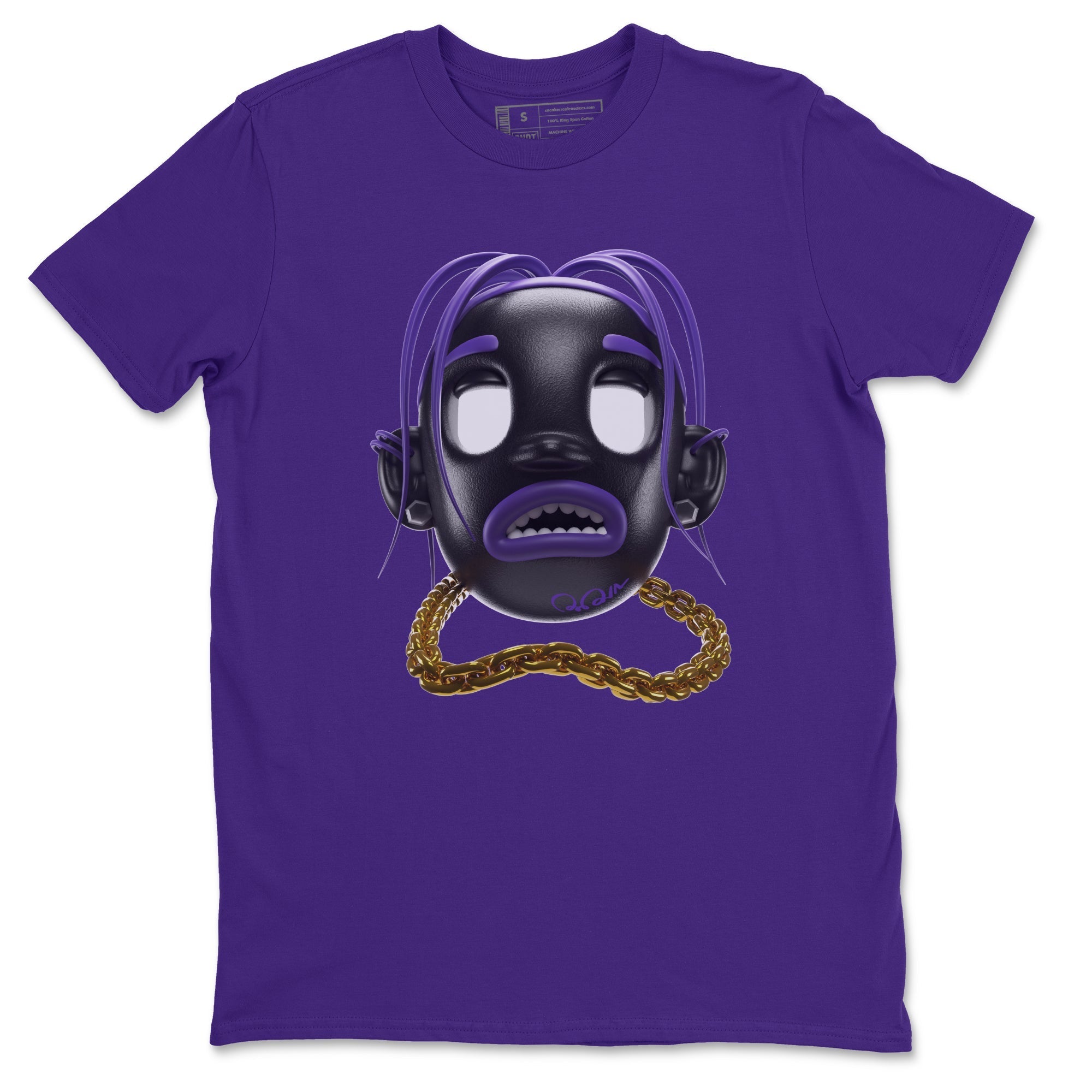 Air Jordan 12 Field Purple Sneaker Match Tees Goosebumps Boy Sneaker Tees AJ12 Field Purple Sneaker Release Tees Unisex Shirts Purple 2