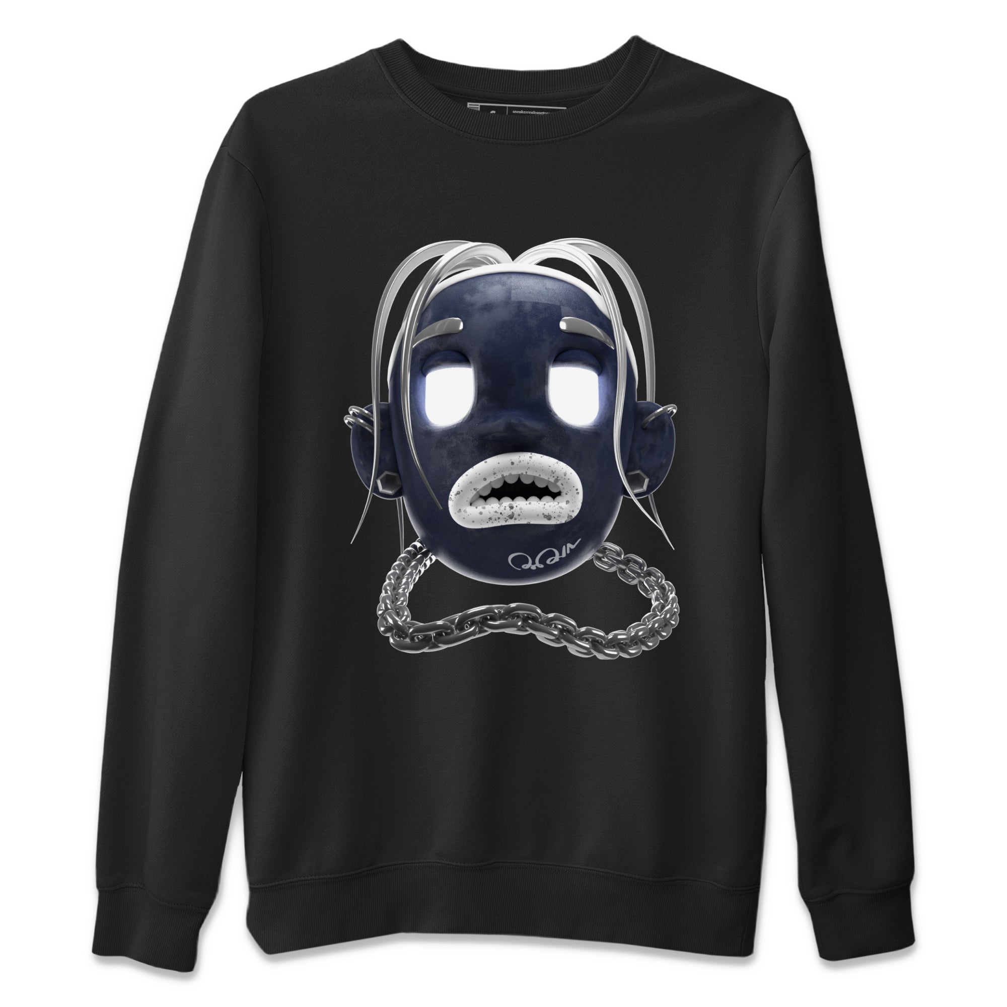 Air Jordan 5 Georgetown Sneaker Match Tees Goosebumps Boy Streetwear Sneaker Shirt AJ5 Georgetown Sneaker Release Tees Unisex Shirts Black 2