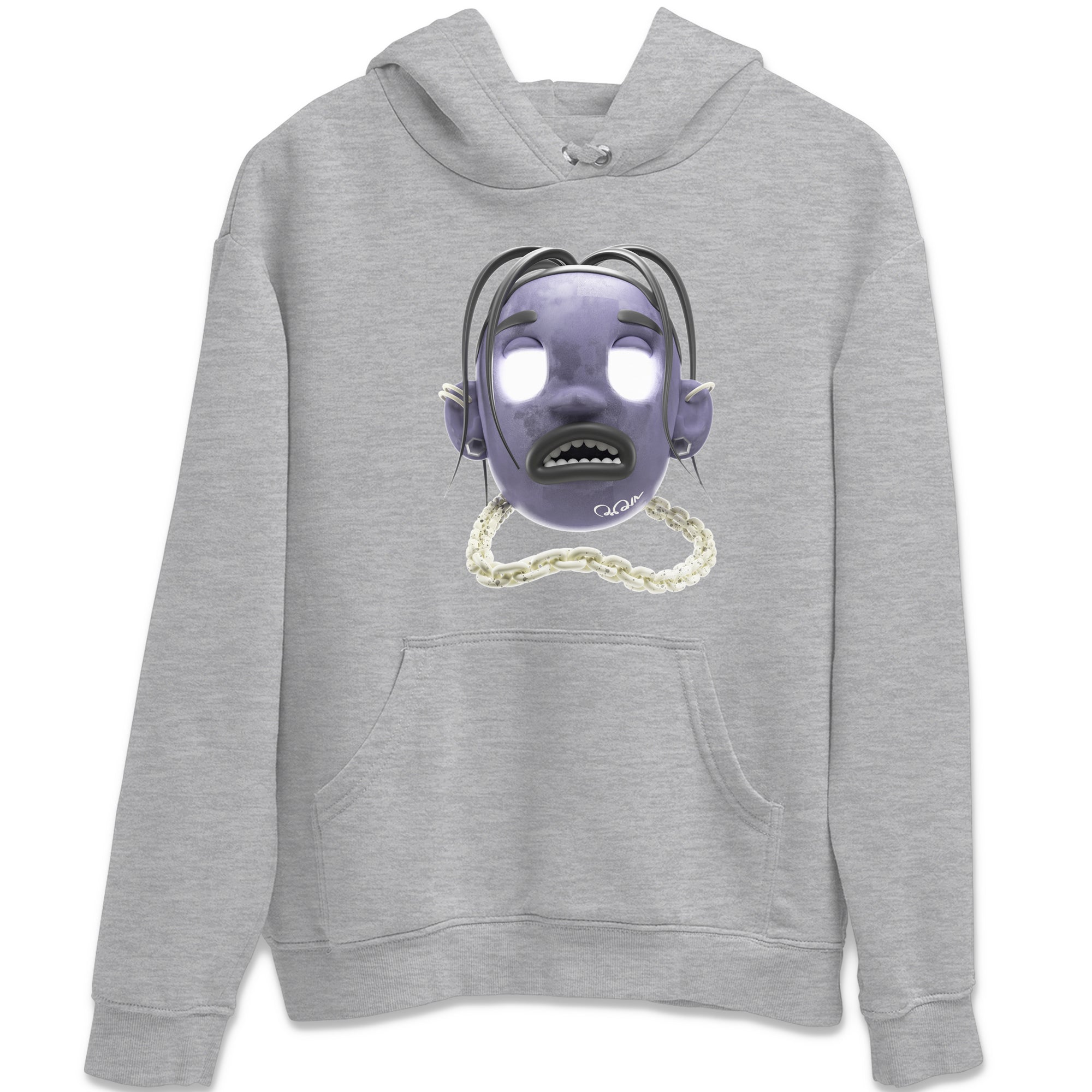 Air Jordan 5 Indigo Haze Sneaker Match Tees Goosebumps boy Sneaker Tees AJ5 Indigo Haze Sneaker Release Tees Unisex Shirts Heather Grey 2