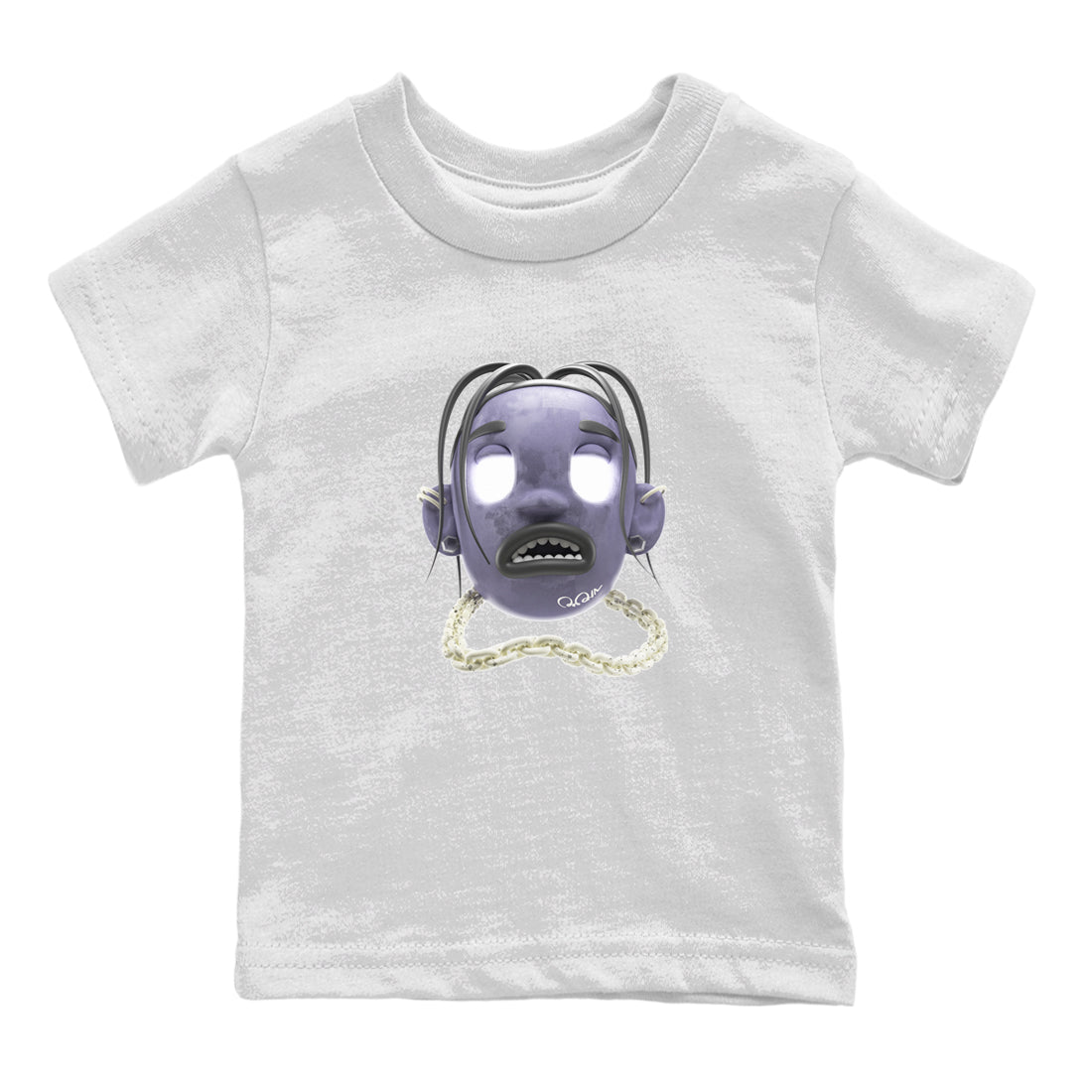 Air Jordan 5 Indigo Haze Sneaker Match Tees Goosebumps boy Streetwear Sneaker Shirt AJ5 Indigo Haze Sneaker Release Tees Kids Shirts White 2