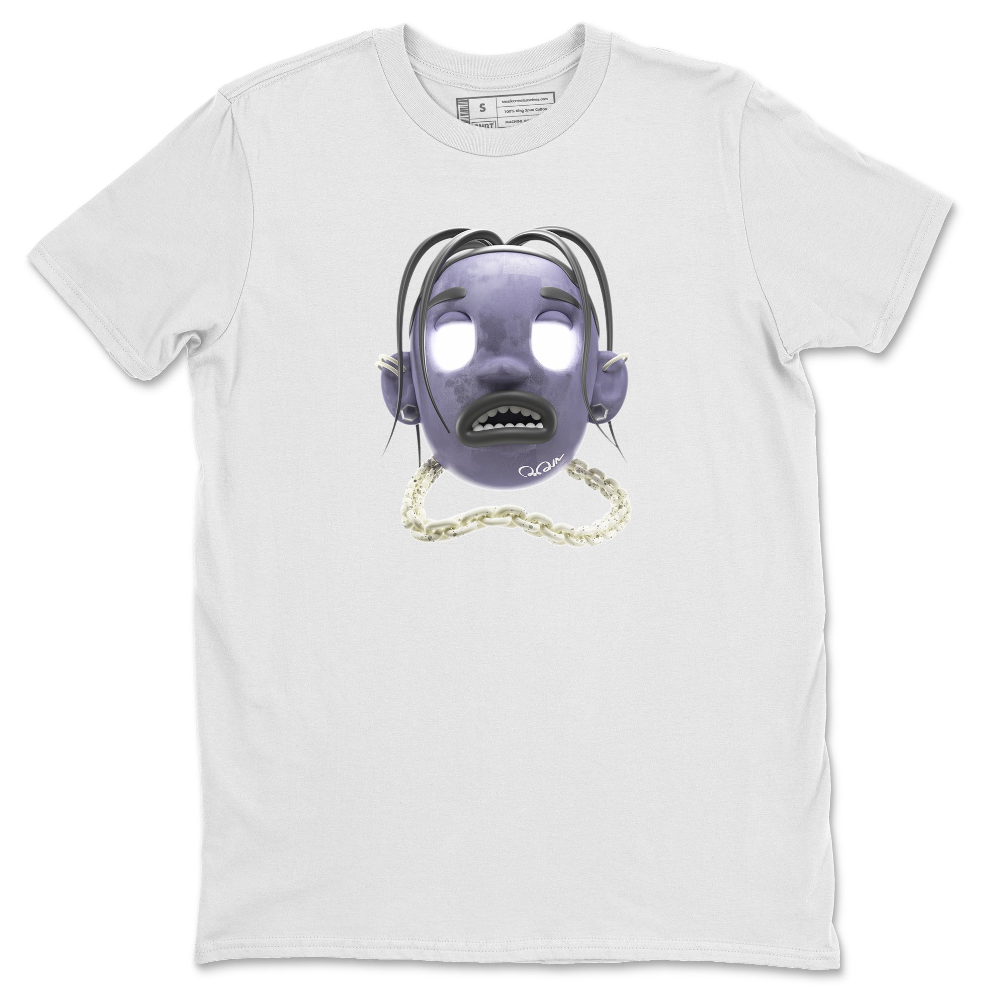 Air Jordan 5 Indigo Haze Sneaker Match Tees Goosebumps boy Sneaker Tees AJ5 Indigo Haze Sneaker Release Tees Unisex Shirts White 2