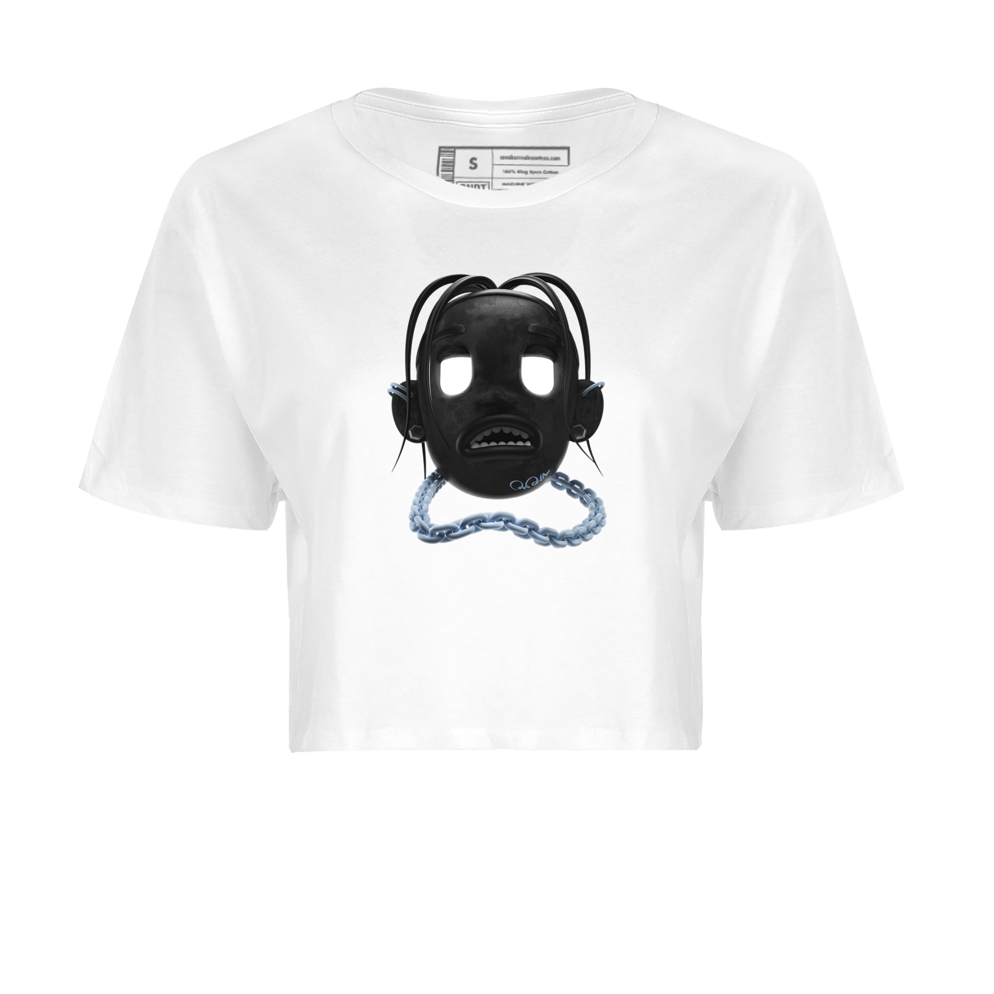 Air Jordan 7 Chambray Sneaker Match Tees Goosebumps Boy Sneaker Tees AJ7 Chambray Sneaker Release Tees Women's Shirts White 2