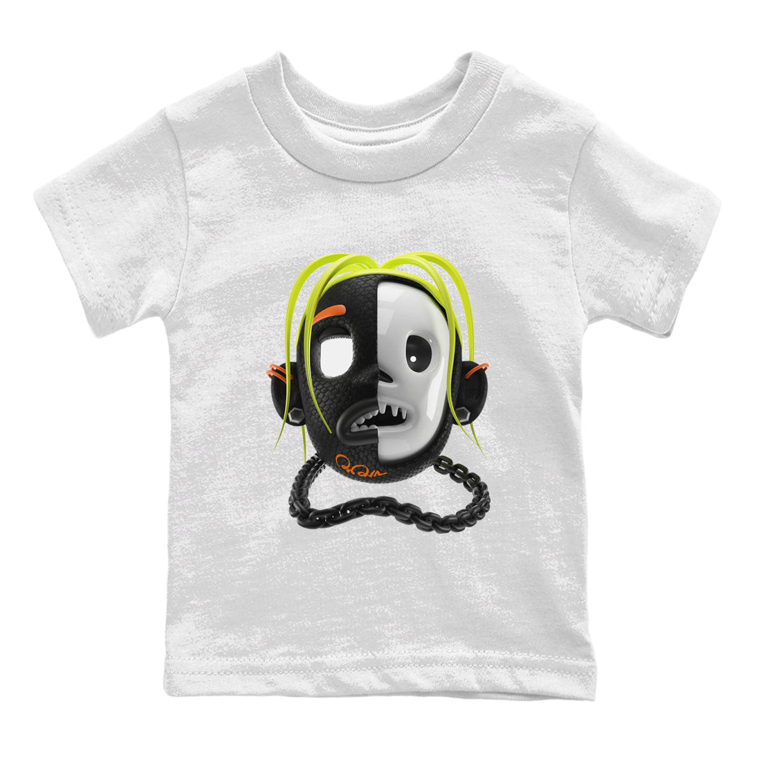 Dunk Halloween shirt to match jordans Goosebumps Boy sneaker tees Halloween night dress Dunk Halloween Drip Gear Zone Baby Toddler White 2 T-Shirt