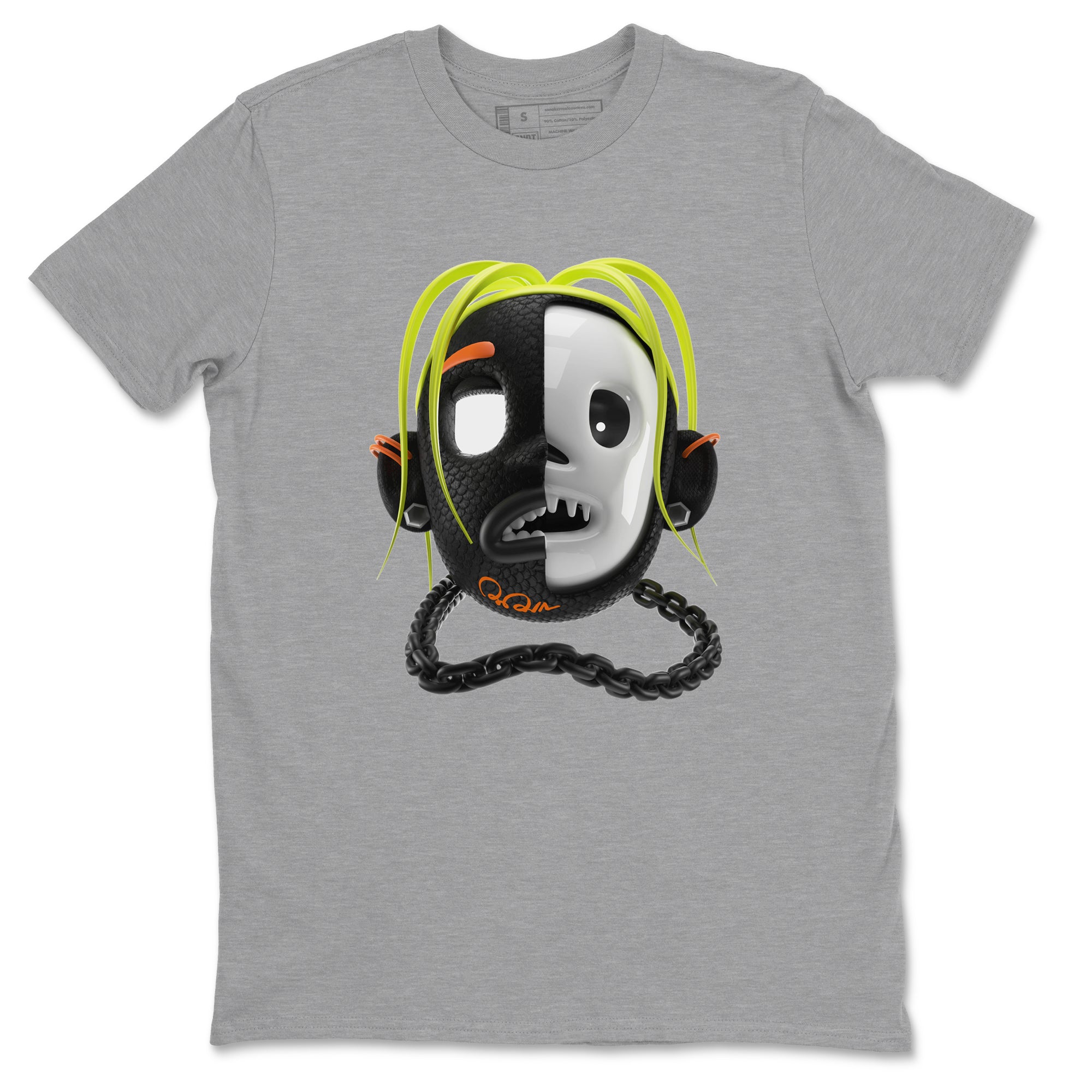 Dunk Halloween shirt to match jordans Goosebumps Boy sneaker tees Halloween night dress Dunk Halloween Drip Gear Zone Unisex Crew Neck Tee Heather Grey 2 T-Shirt