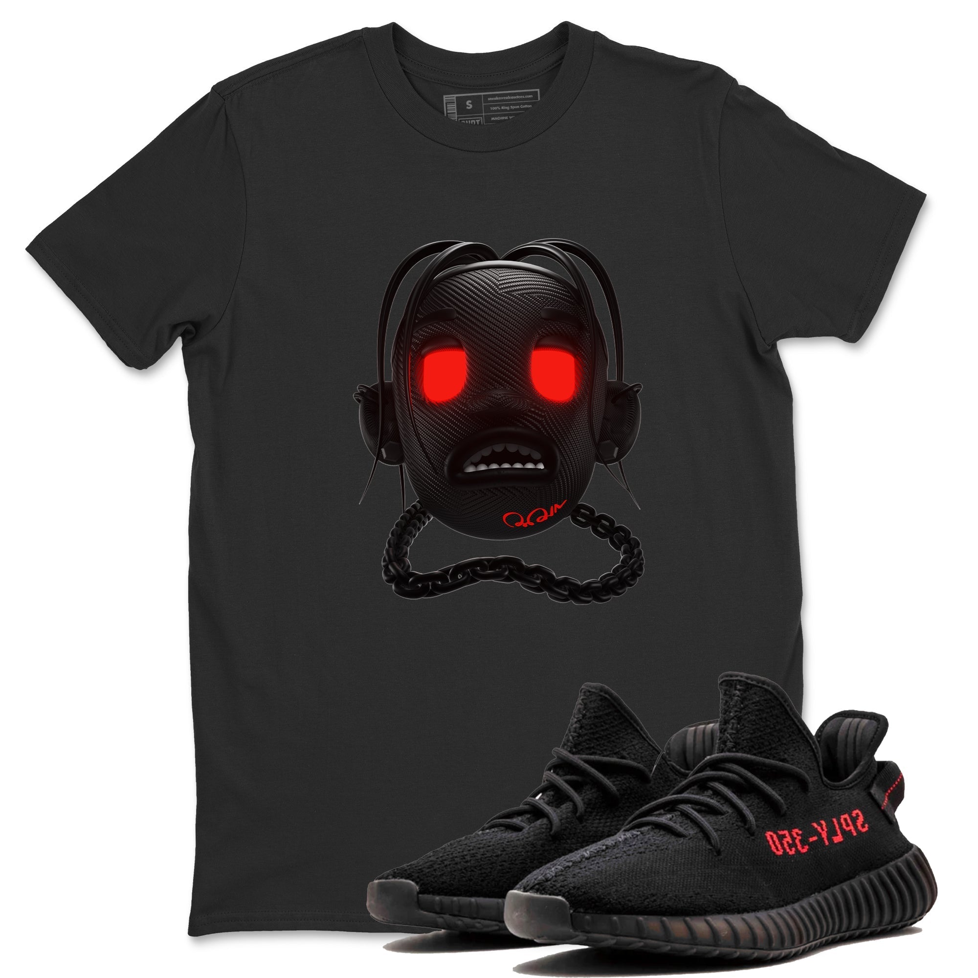 Yeezy 350 Bred shirt to match jordans Goosebumps Boy Streetwear Sneaker Shirt Adidas Yeezy Boost V2 350 Bred Drip Gear Zone Sneaker Matching Clothing Unisex Black 1 T-Shirt