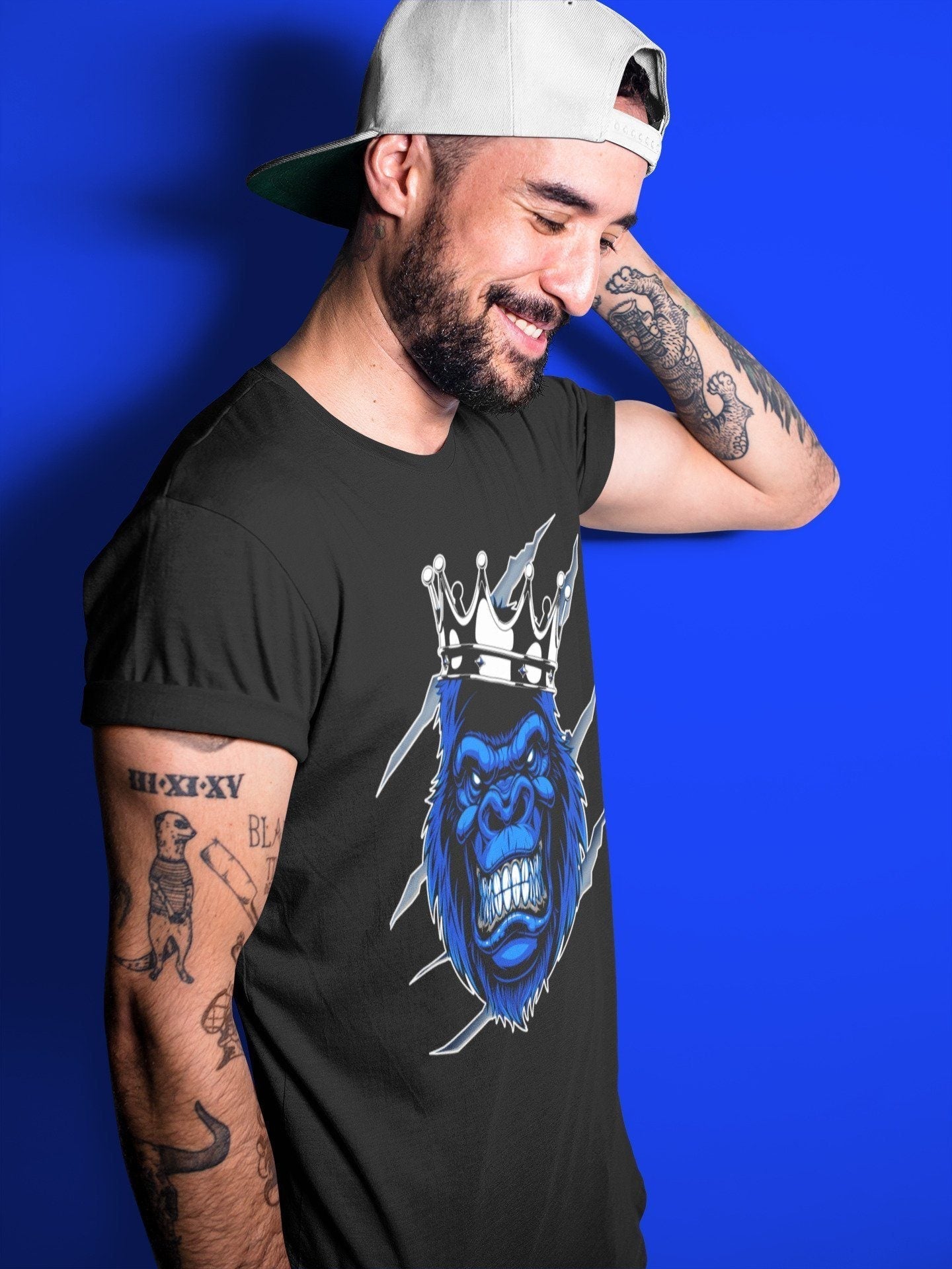 Jordan 3 Racer Blue Shirt To Match Jordans Gorilla Sneaker Tees Jordan 3 Racer Blue Drip Gear Zone Sneaker Matching Clothing Unisex Shirts