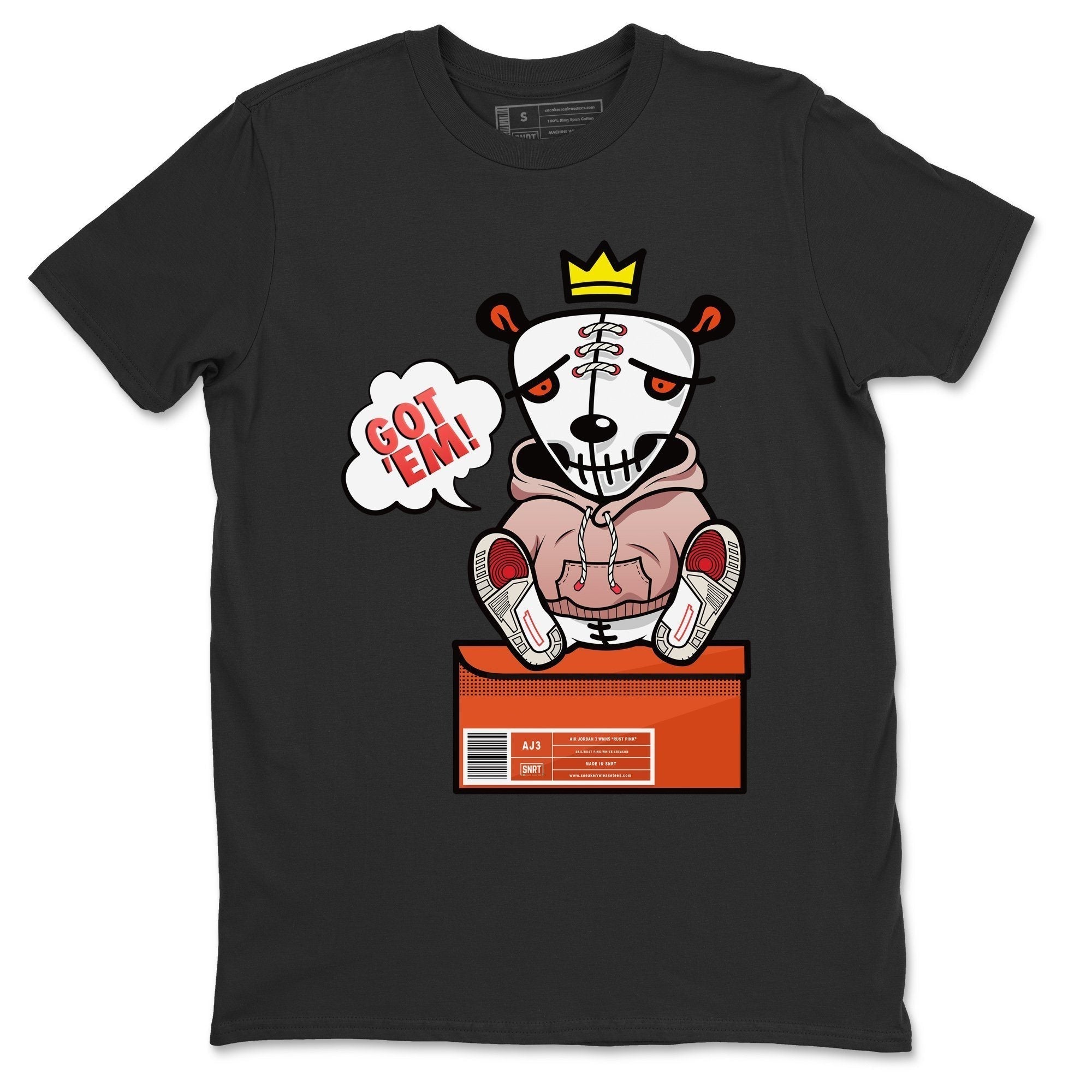 Jordan 3 Rust Pink Shirt To Match Jordans Got Em Sneaker Tees Jordan 3 Rust Pink Drip Gear Zone Sneaker Matching Clothing Unisex Shirts