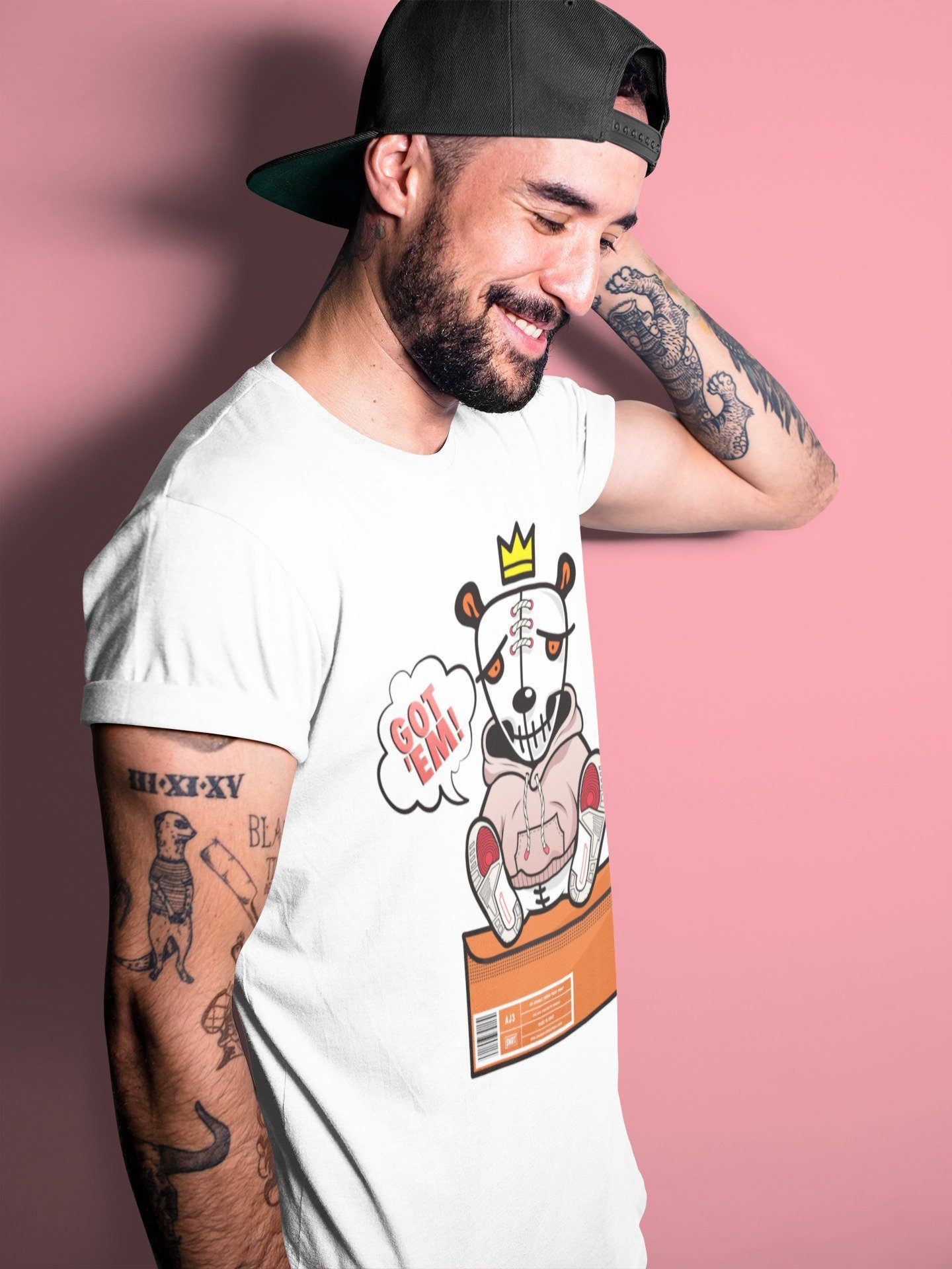 Jordan 3 Rust Pink Shirt To Match Jordans Got Em Sneaker Tees Jordan 3 Rust Pink Drip Gear Zone Sneaker Matching Clothing Unisex Shirts