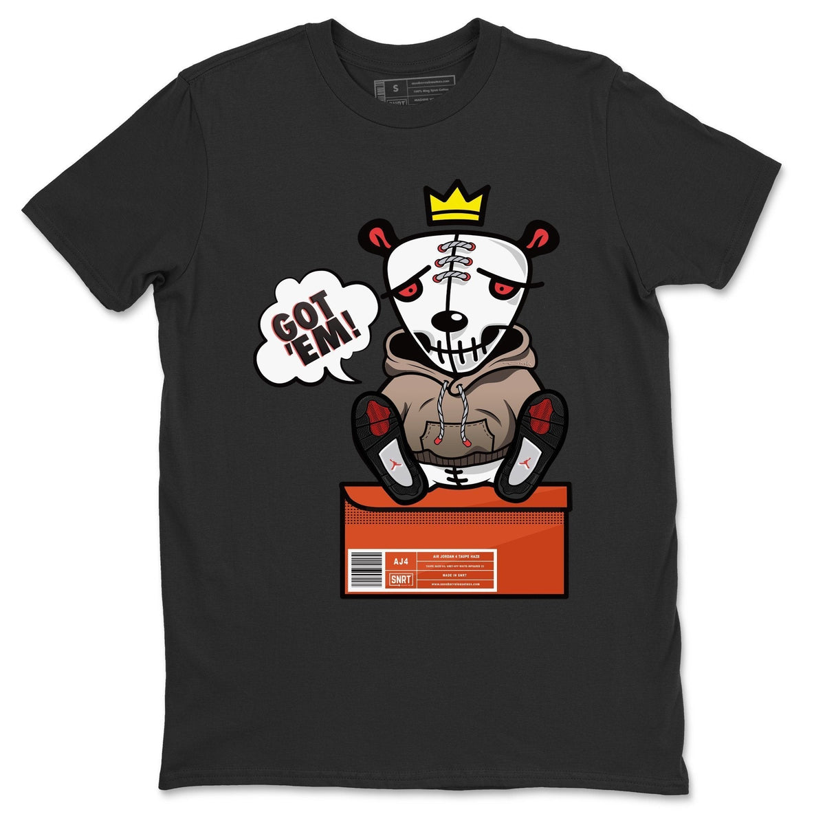 Jordan 4 Taupe Haze Shirt To Match Jordans Got Em Sneaker Tees Jordan 4 Taupe Haze Drip Gear Zone Sneaker Matching Clothing Unisex Shirts