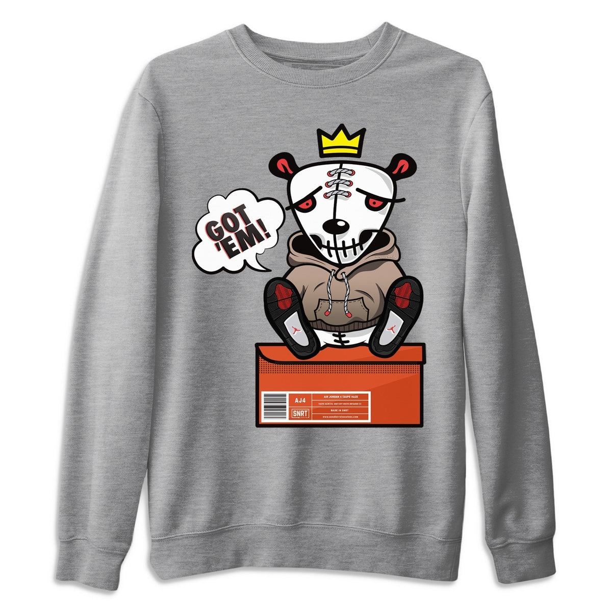 Jordan 4 Taupe Haze Shirt To Match Jordans Got Em Sneaker Tees Jordan 4 Taupe Haze Drip Gear Zone Sneaker Matching Clothing Unisex Shirts